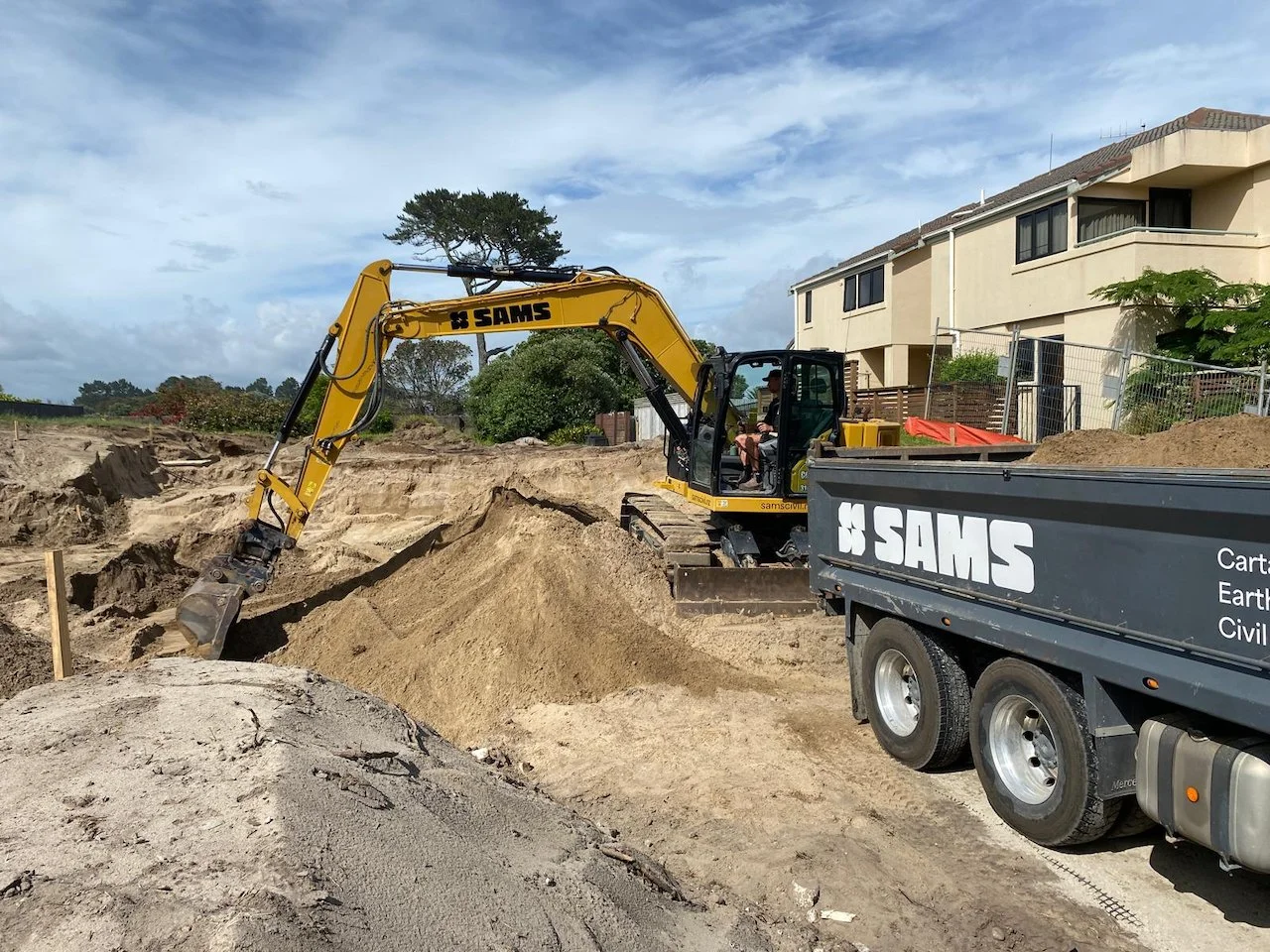 SAMS Civil and Drainage Residential Earthworks