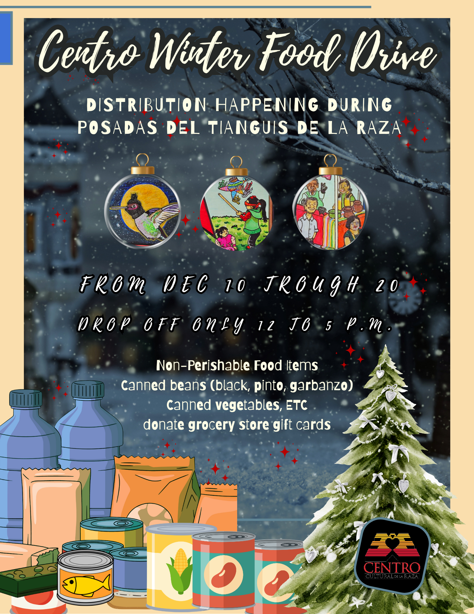 Centro Winter Food Drive 