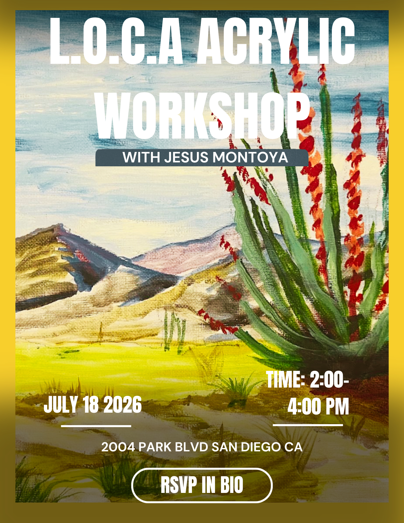 L.O.C.A Acrylic Workshop
