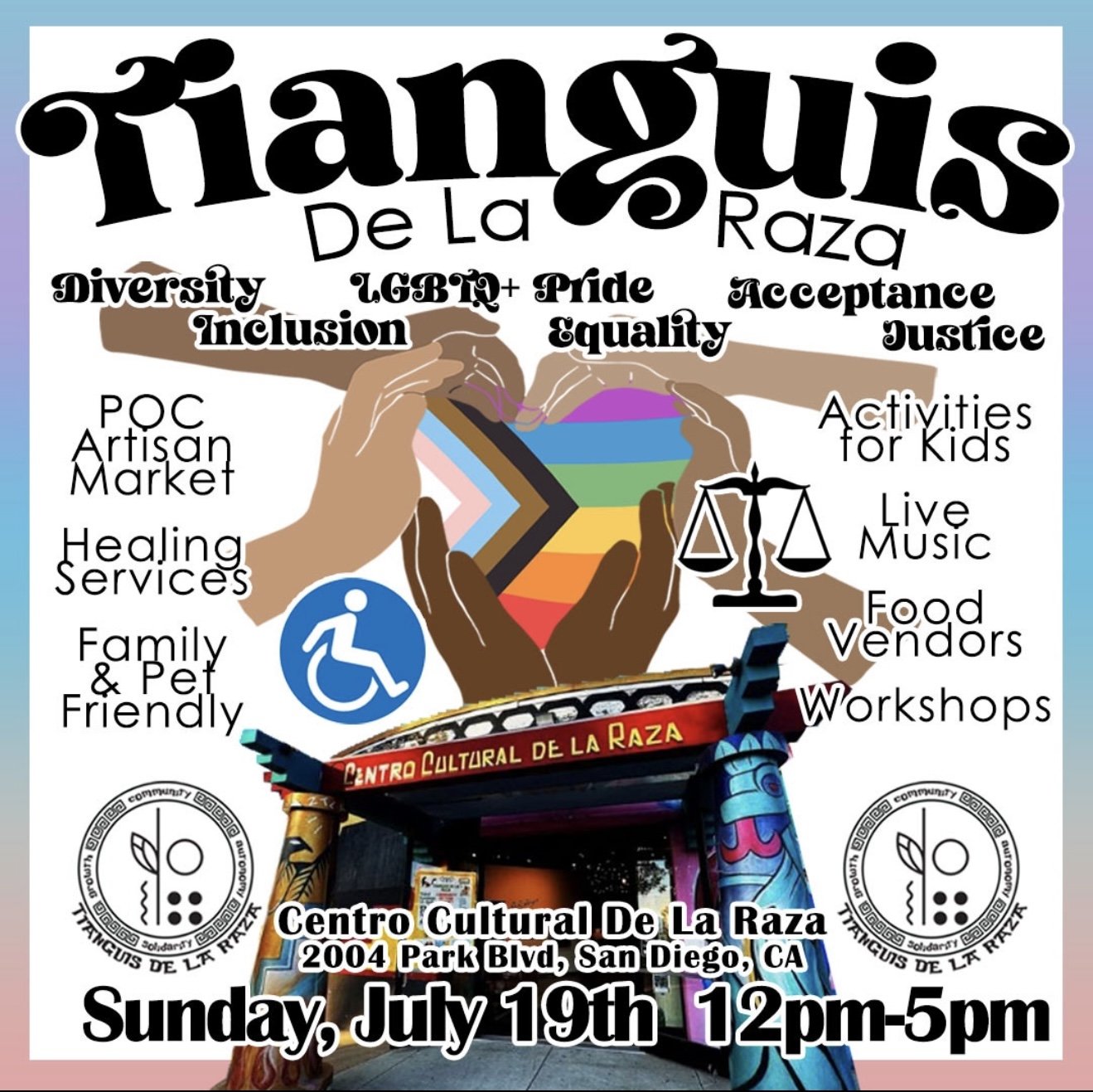 Tianguis de la raza