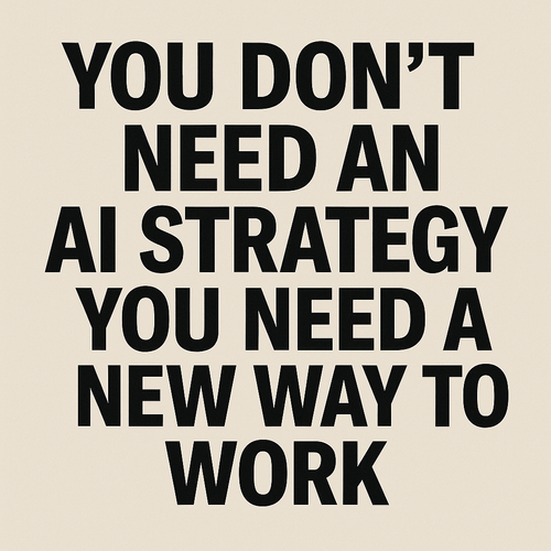 the ai teammate mindset