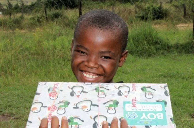 Team up for Team Hope shoebox appeal