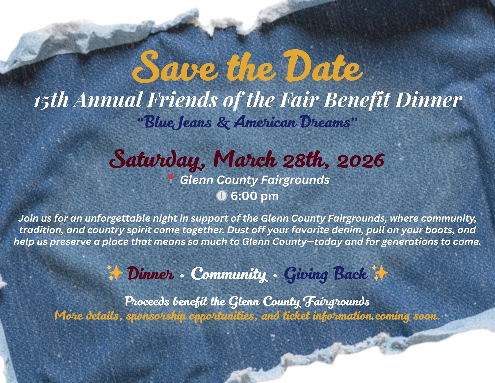 15th Annual Friends of the Fair Benefit Dinner