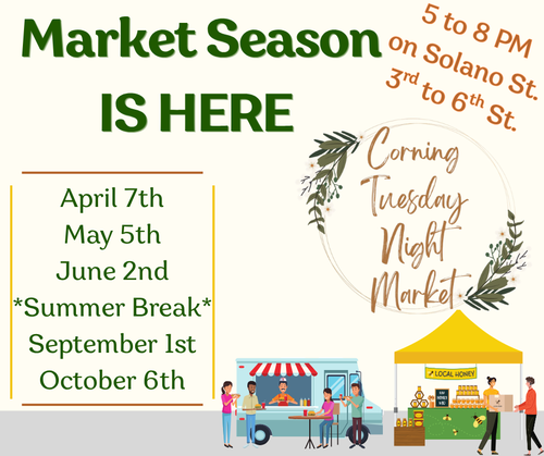 Corning Tuesday Night Market & Bed Races