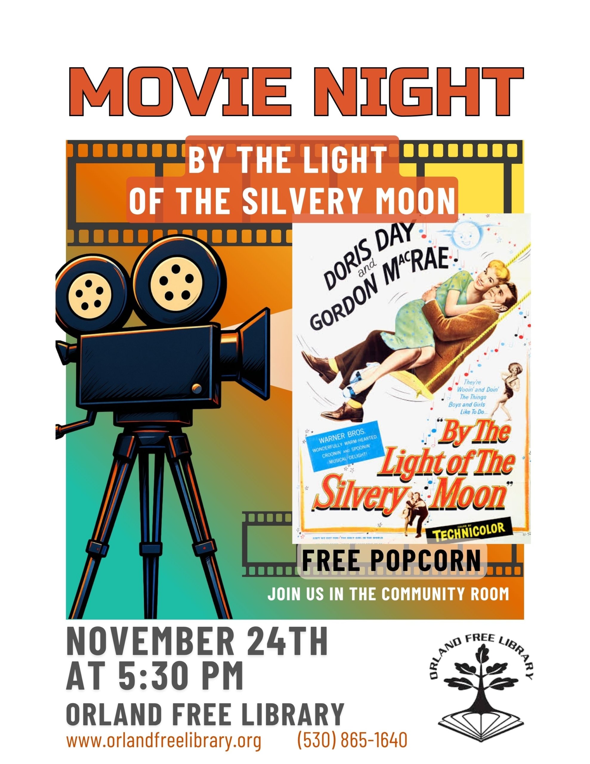 Classic Film Night — By the Light of the Silvery Moon