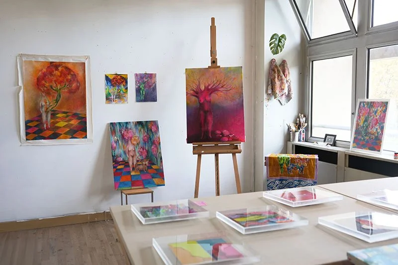 View from the studio
