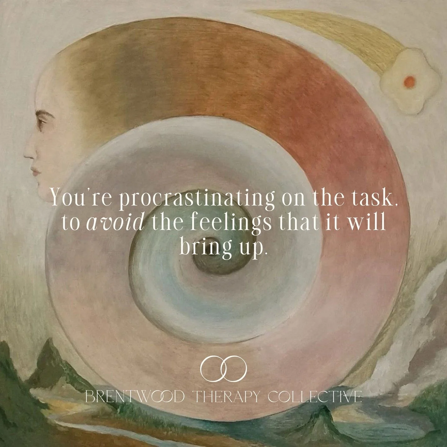 Procrastination isn’t about laziness or poor time management.
Oftentimes, it’s emotional.
That task you keep putting off? It might be tied to fear, shame, overwhelm, or self-doubt. Avoiding it can be your nervous system’s way of pr