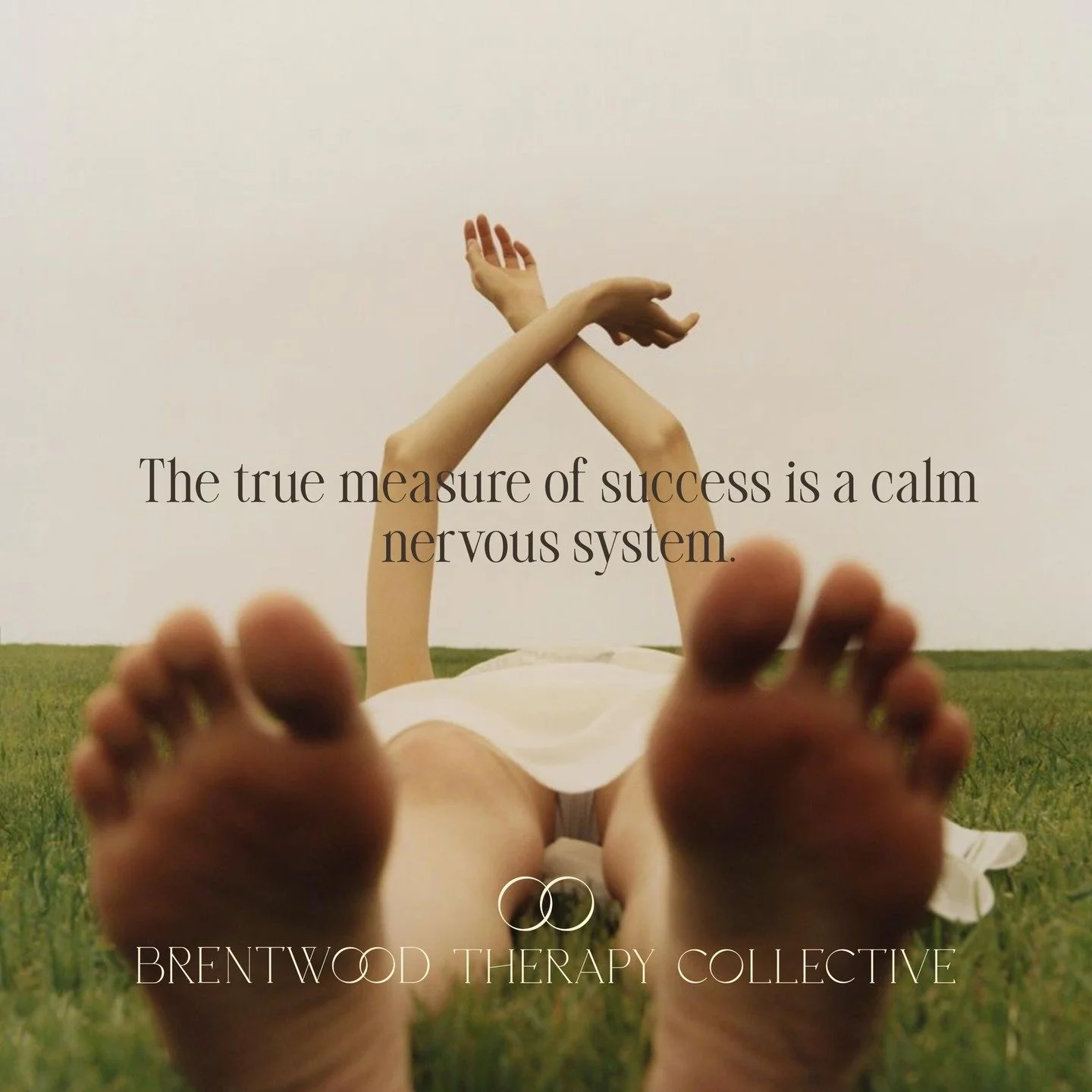 Less striving, more softening.
Your calm is the real marker of success.

Brentwood Therapy Collective | For grounded, integrative care in Los Angeles.
#BrentwoodTherapyCollective #LosAngelesTherapist #MindBodyHealing #CalmIsProductive #WellnessInLA #