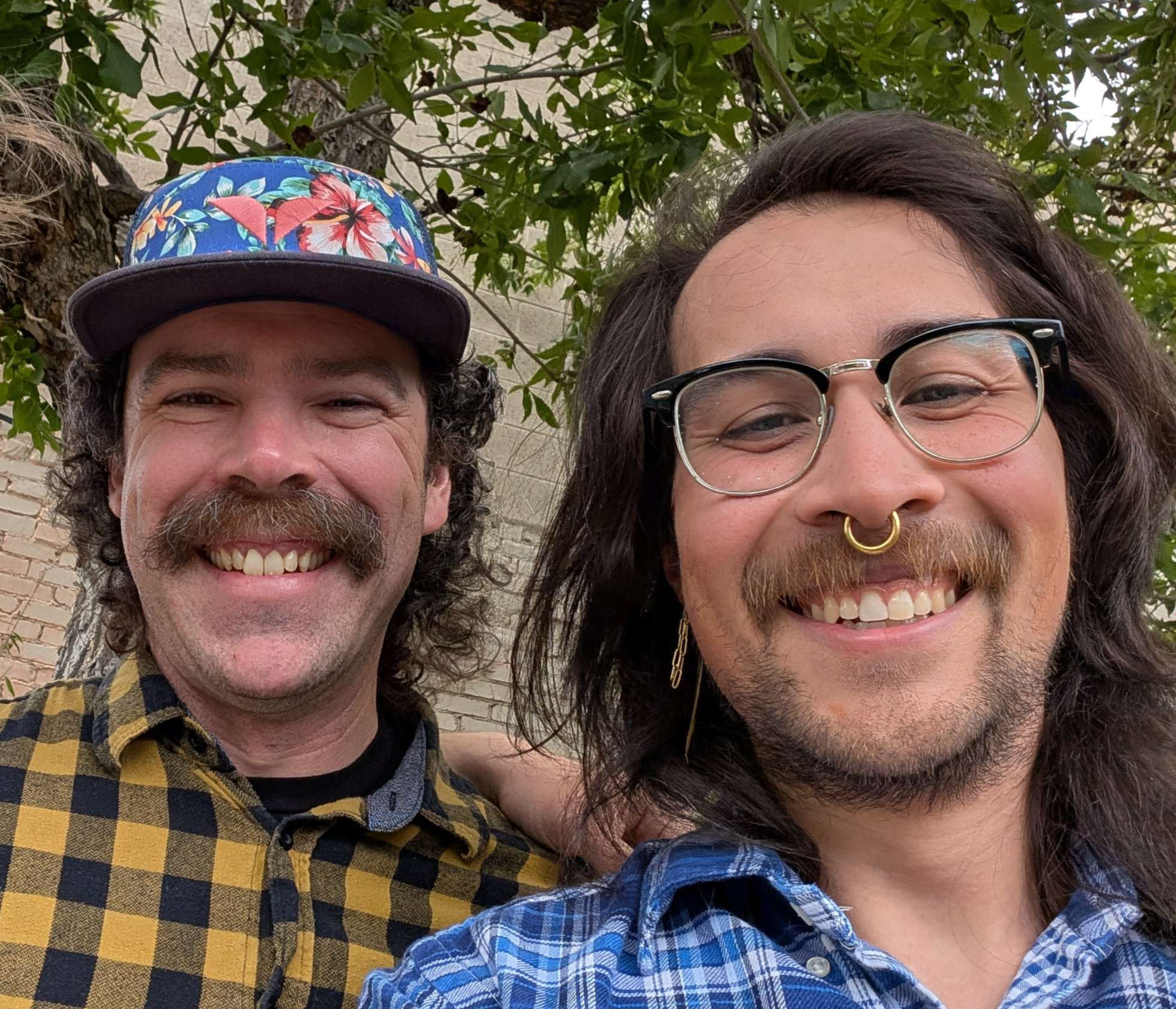 Two smilin' dudes
