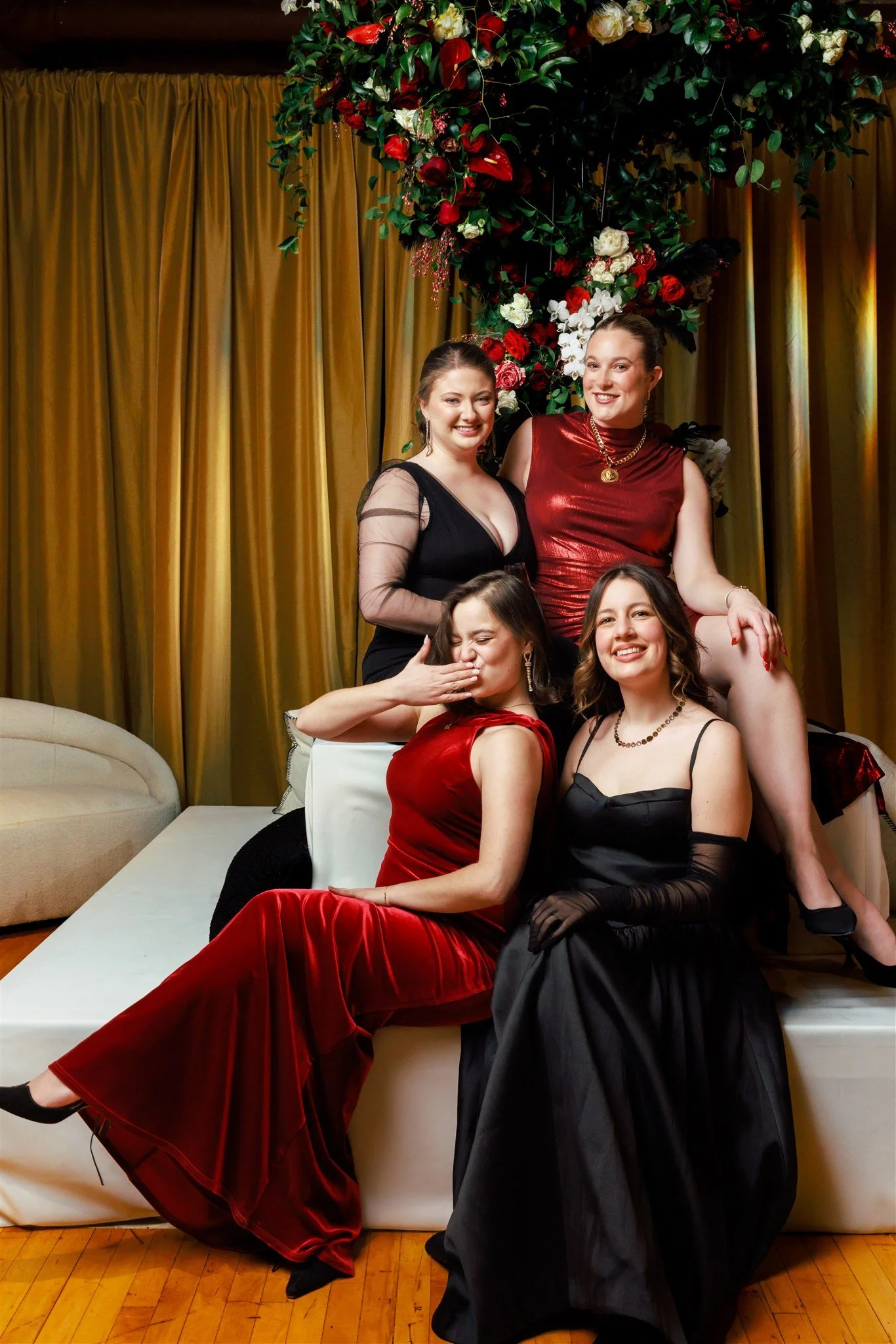 Wedding and Event Industry Professionals Inside Immersive Portrait Experience