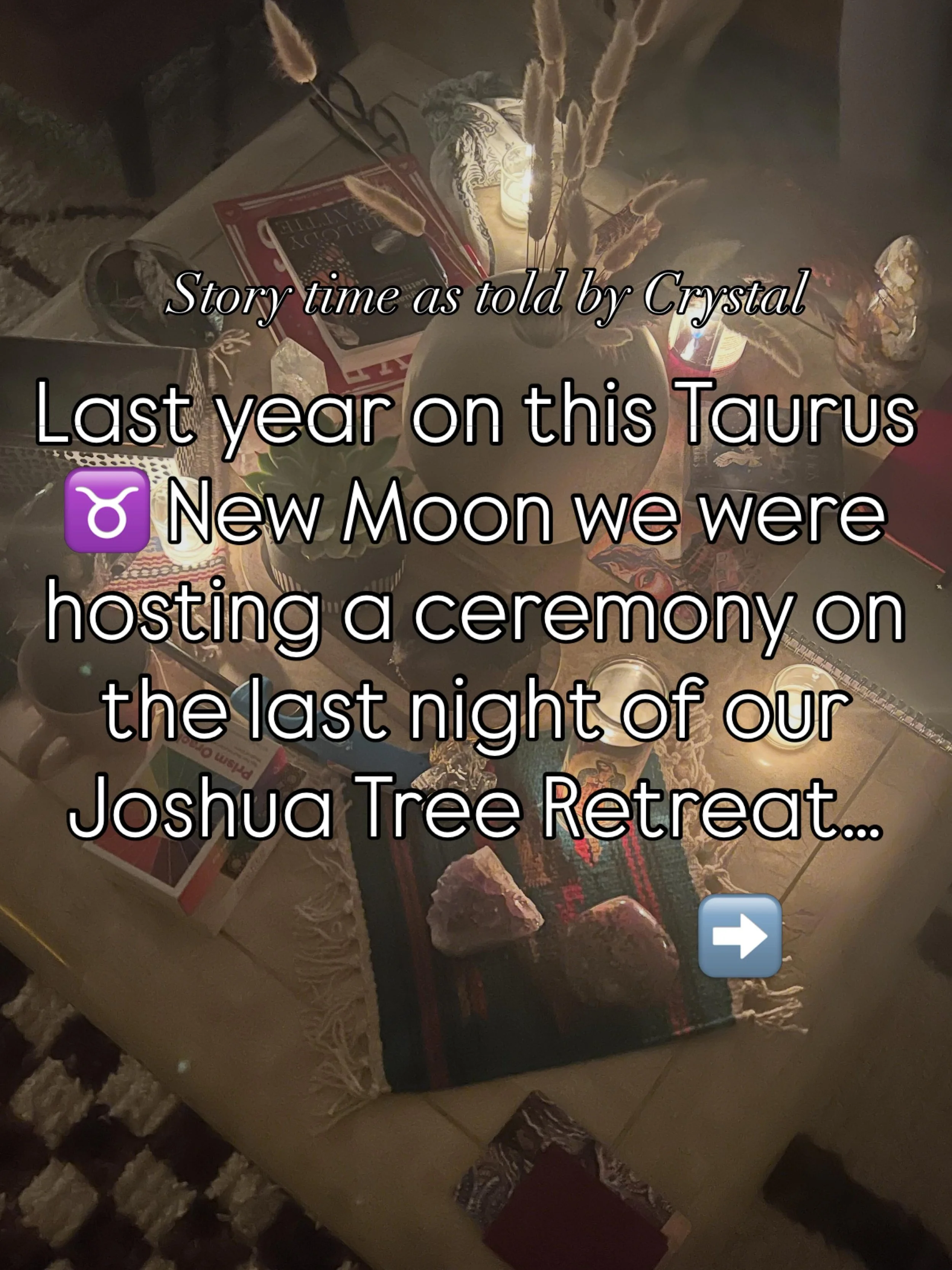 Tonight is our New Moon Sound Bath here in Chandler. 

We&rsquo;re going to be tuning in to the song of Taurus ♉️ which is where we practice self trust and stability, earthy grounded feelings, holds our innate worth and ability to value ourselves and