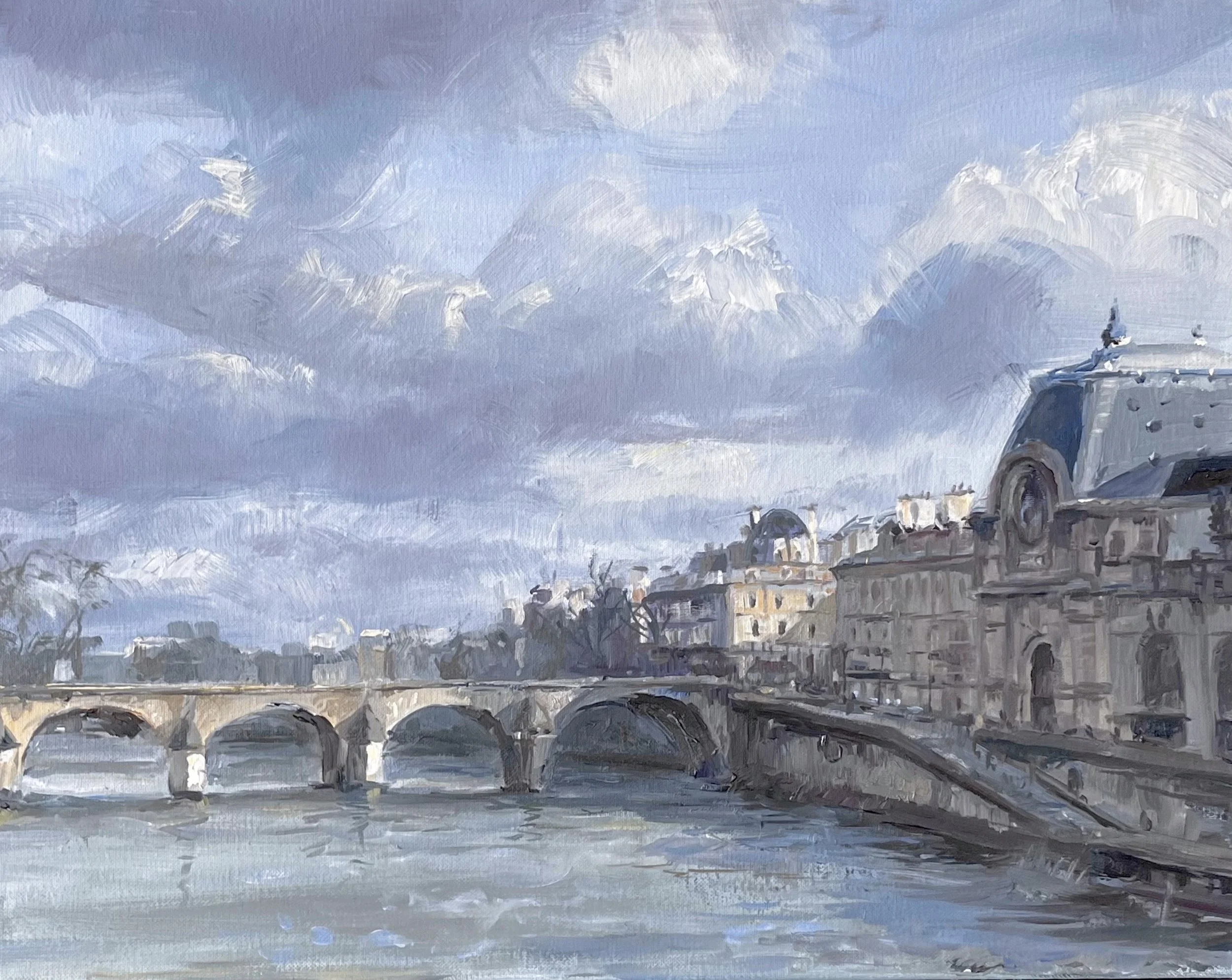 By the Museum
Oil on Canvas
16 by 20" 