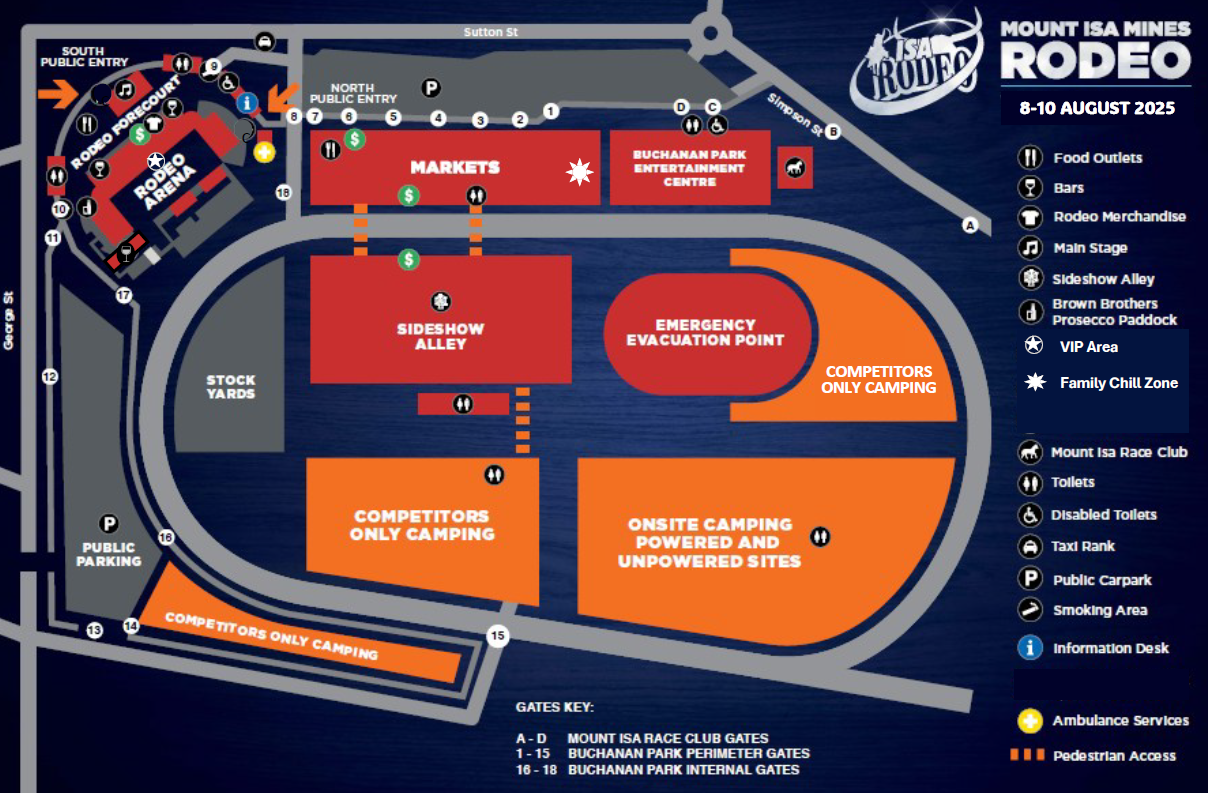 Competitors — Mount Isa Rodeo