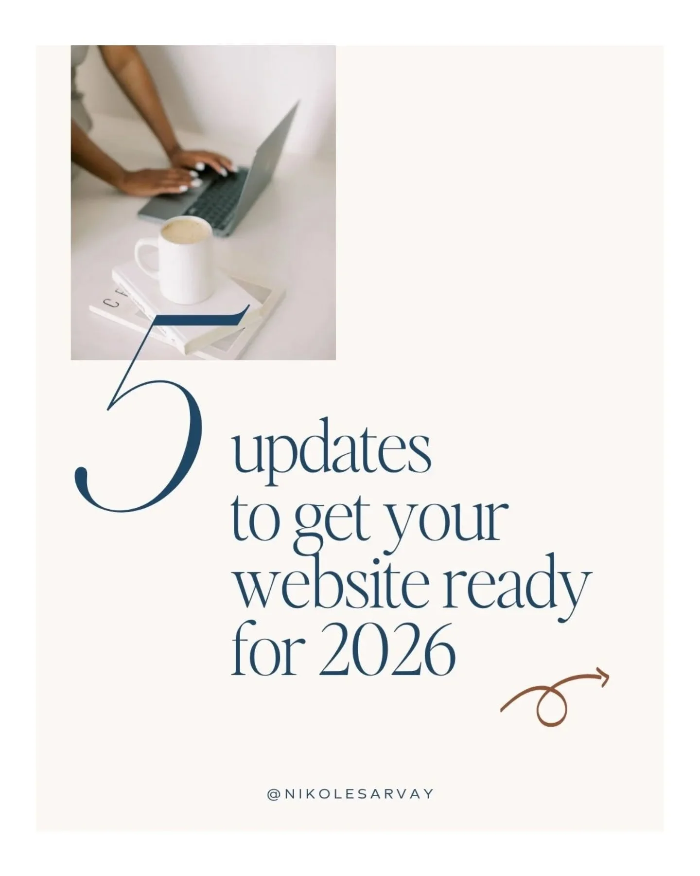 If your website has been quietly waiting for attention (hi, same 🙋&zwj;♀️ @nikolesarvay ), now&rsquo;s the perfect time to give it a little love before the new year. 

In this post, I&rsquo;m sharing 5 quick things to check on your site&ndash; simpl