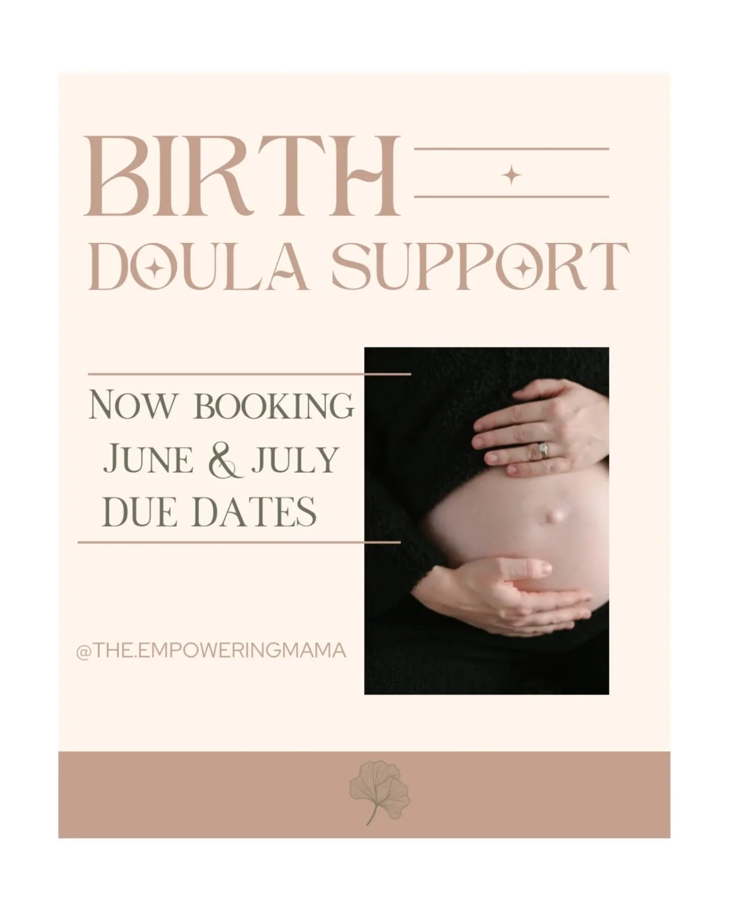 Caiti is now booking birth doula clients for June + July 🌞
@the.empoweringmama

If you&rsquo;re looking for grounded, compassionate birth support, head over to her page to learn more and set up a free birth consult!