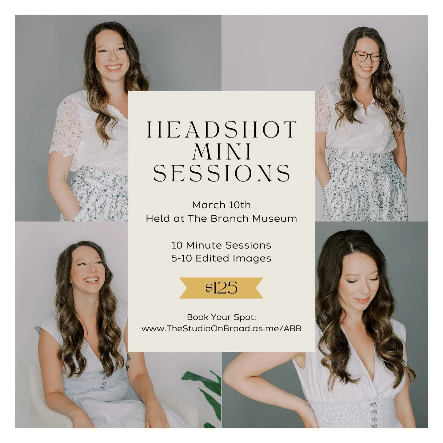 Need a headshot refresh? ABB and @family.theinmasphoto have got you covered! Join our pop-up session at The Branch Museum on March 10th (10am-2pm) and snag a 20-minute slot for $125, complete with up to 10 fully edited headshots! We&rsquo;re excited 