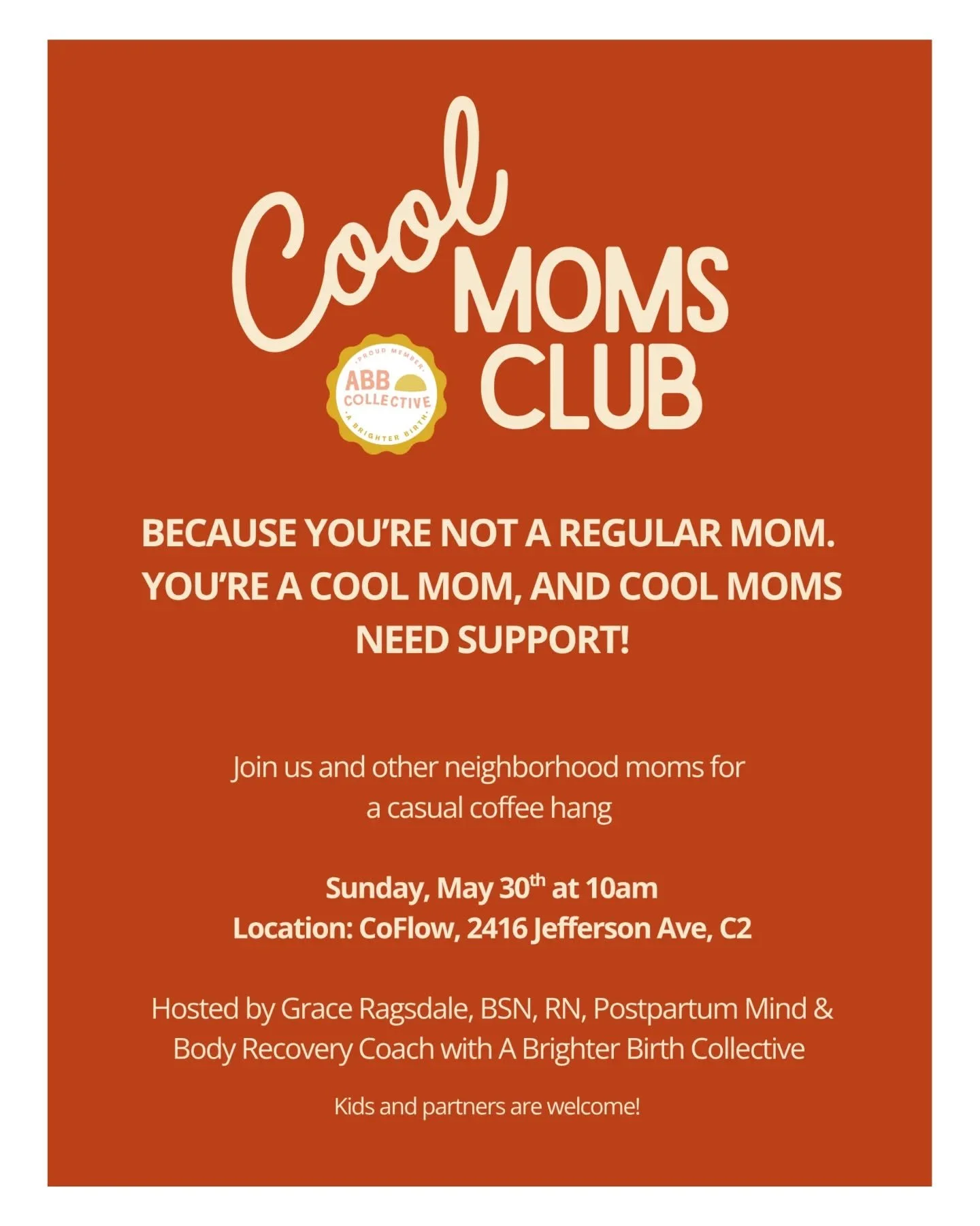 Calling all Richmond moms ☕️ We&rsquo;re creating the kind of postpartum/motherhood support that should&rsquo;ve existed all along. Because postpartum is hard, especially if you don&rsquo;t have community. 🫶🏼

It is super easy to doubt yourself or 