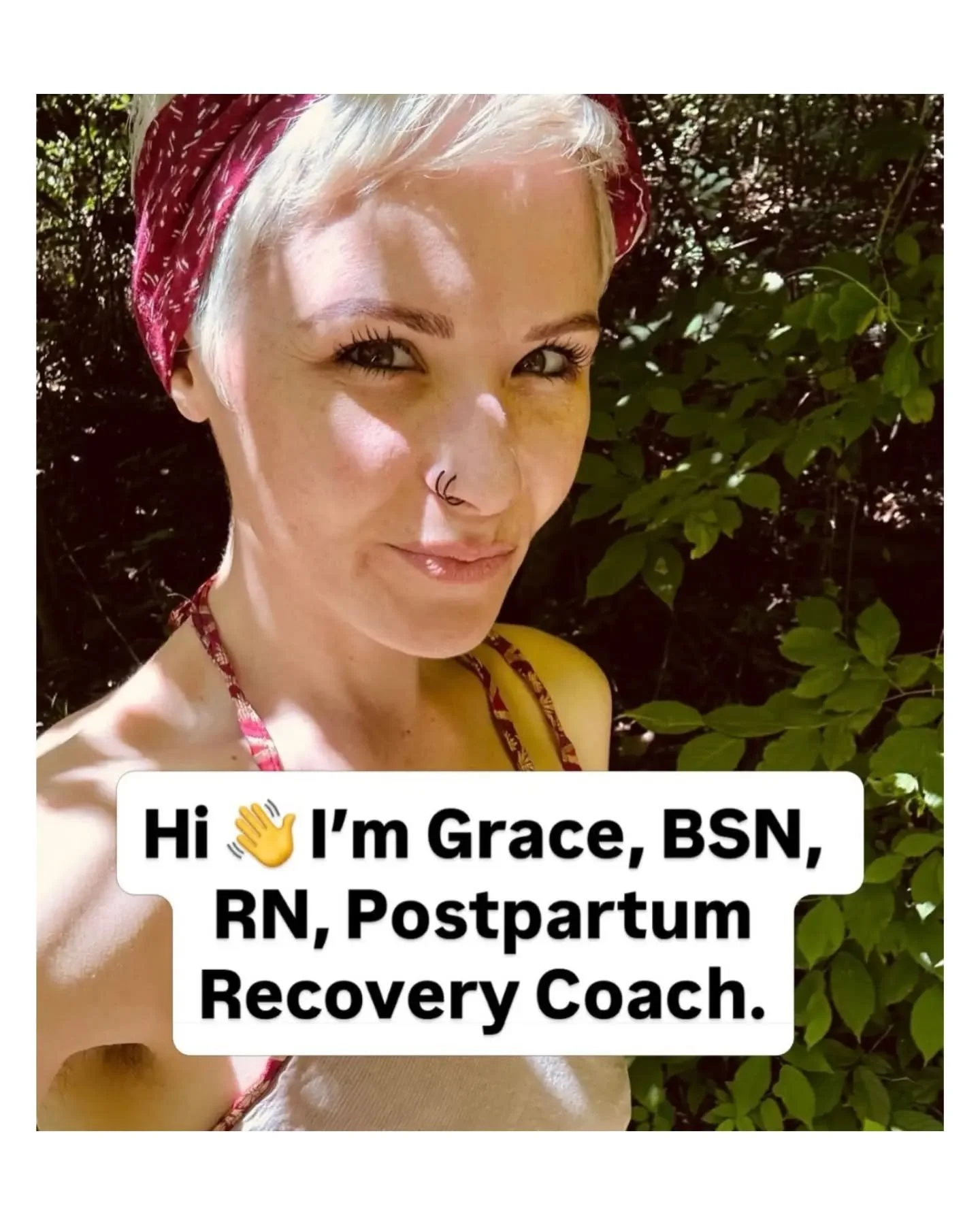 Hi mamas! I&rsquo;m Grace, a local RN and Postpartum Mind &amp; Body Recovery Coach. I work 1:1 with moms up to 4 years postpartum who feel like they need more support than what we typically get after that six-week checkup.

After navigating my own m