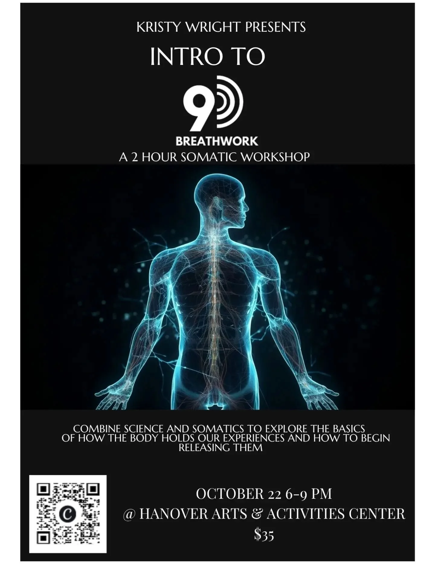 Stress, grief, anxiety, and overwhelm don't just disappear. They settle into the body as tension, bracing, and patterns we don't notice until they start shaping how we feel and connect.

Join Kristy on Thursday, October 22 for a two-hour somatic brea