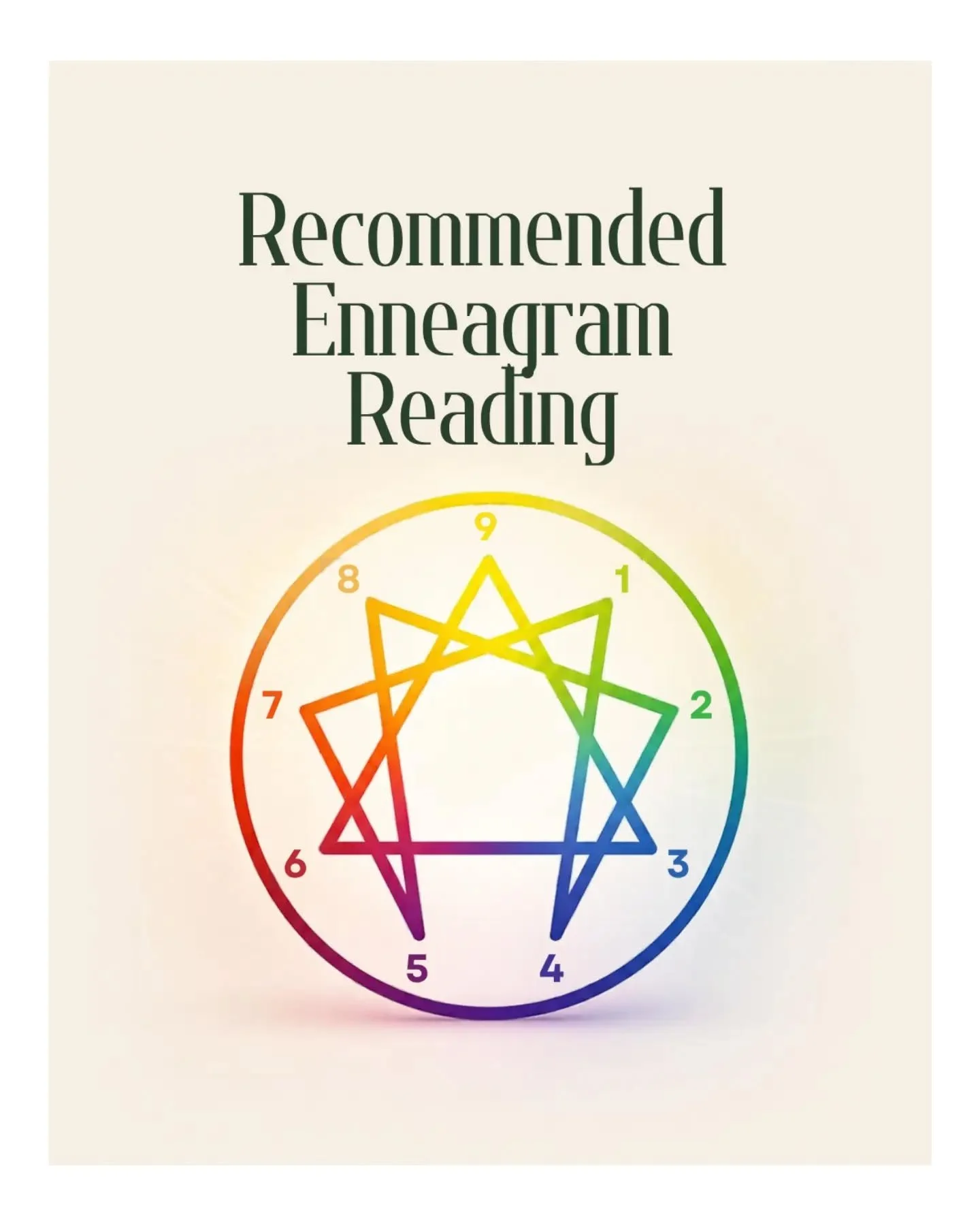 There are many great books on the Enneagram out there. These have been my favorites--and have helped me better understand myself and connect to others more deeply through their wisdom. @casscorey