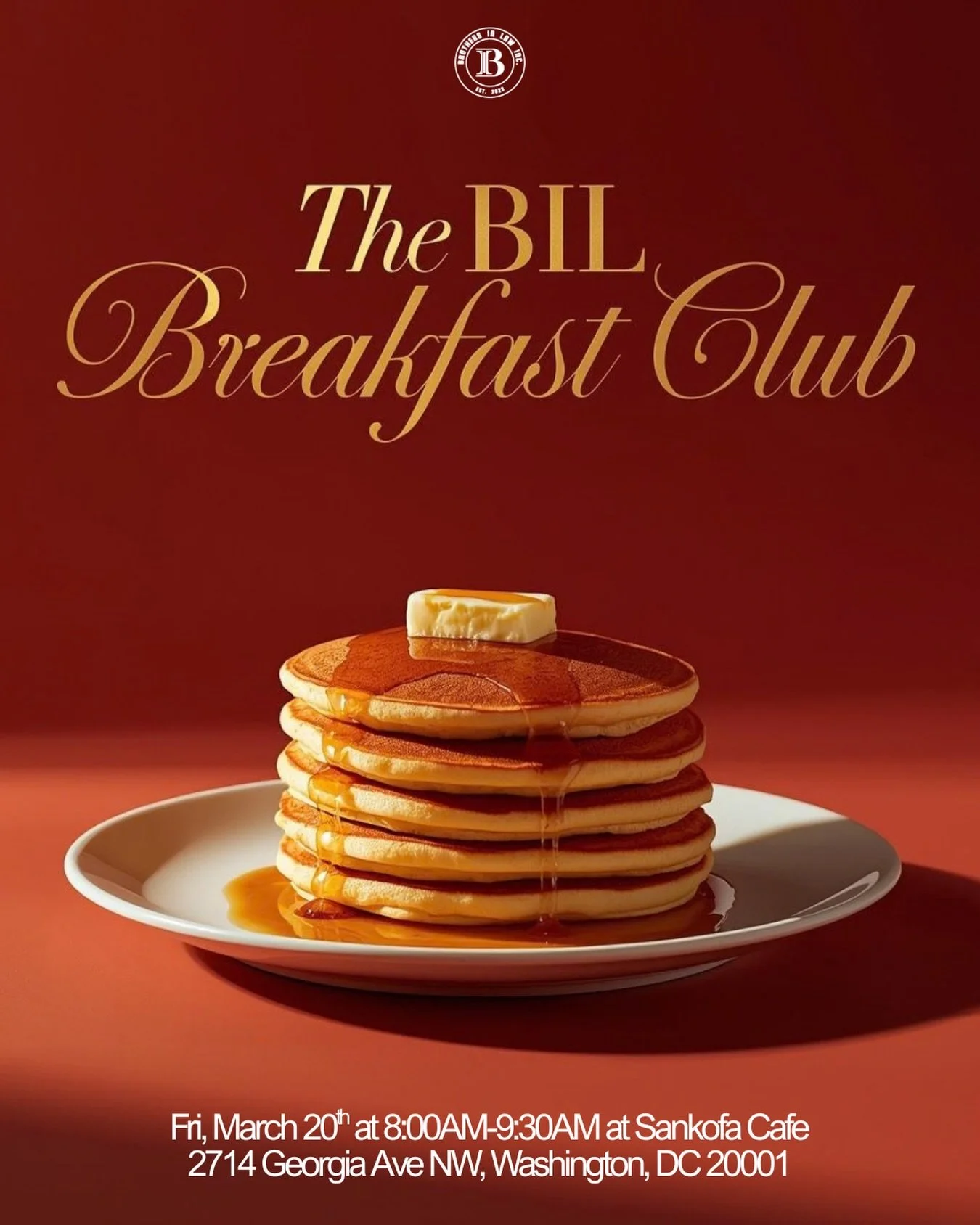 You are formally invited to The BIL Breakfast Club! 🥞

The BIL Breakfast Club is a morning gathering of community, connection, and conversation where leaders, mentors, and future professionals come together around the table.

Whether you are coming 
