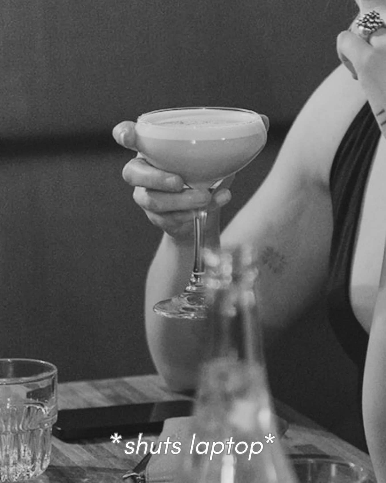 *Shuts laptop.* *Orders cocktail.*

Long weekend energy starts tonight.

Reserve your spot before everyone else does.  Reservations in bio.🍸

#cocktailbars #niagara 

&mdash;&mdash;

Lounge open 5pm to late