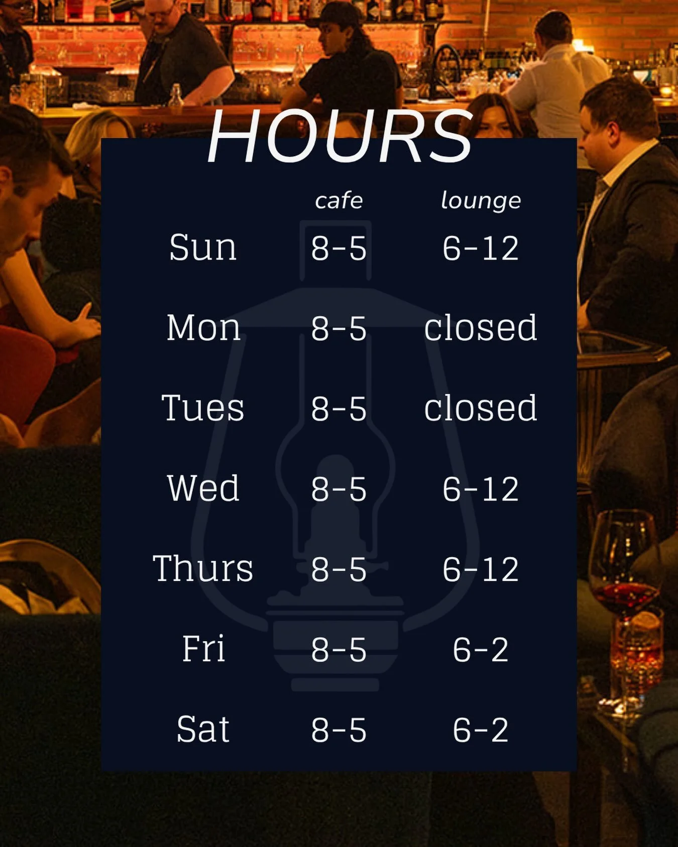 Our new fall hours start this week!

&mdash;&mdash;&mdash;

Cafe open - everyday 8am to 5pm
Lounge open - Wednesday to Sunday 6pm to late

#niagara #downtownstc #cocktails #coffee