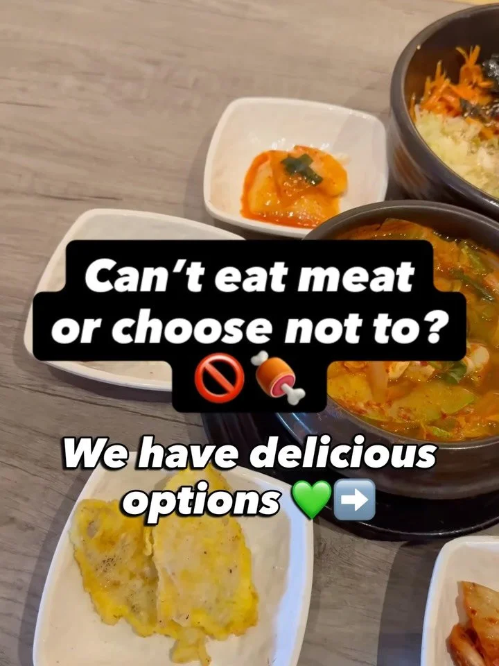 We&rsquo;ve got you covered! 🚫🍖 Swipe ➡️ to see our dishes that can be customized for your needs!

📍Babo Jumak
2909 S DOBSON RD, MESA, AZ 85202

#babojumak #koreanfood #nomeat #tofu #vegtables #goodfood #yum