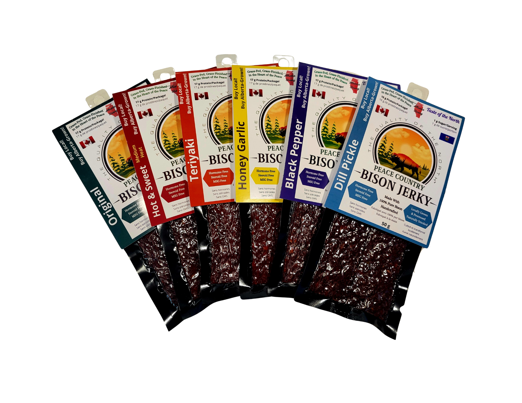 Bison Jerky 50g 1 case