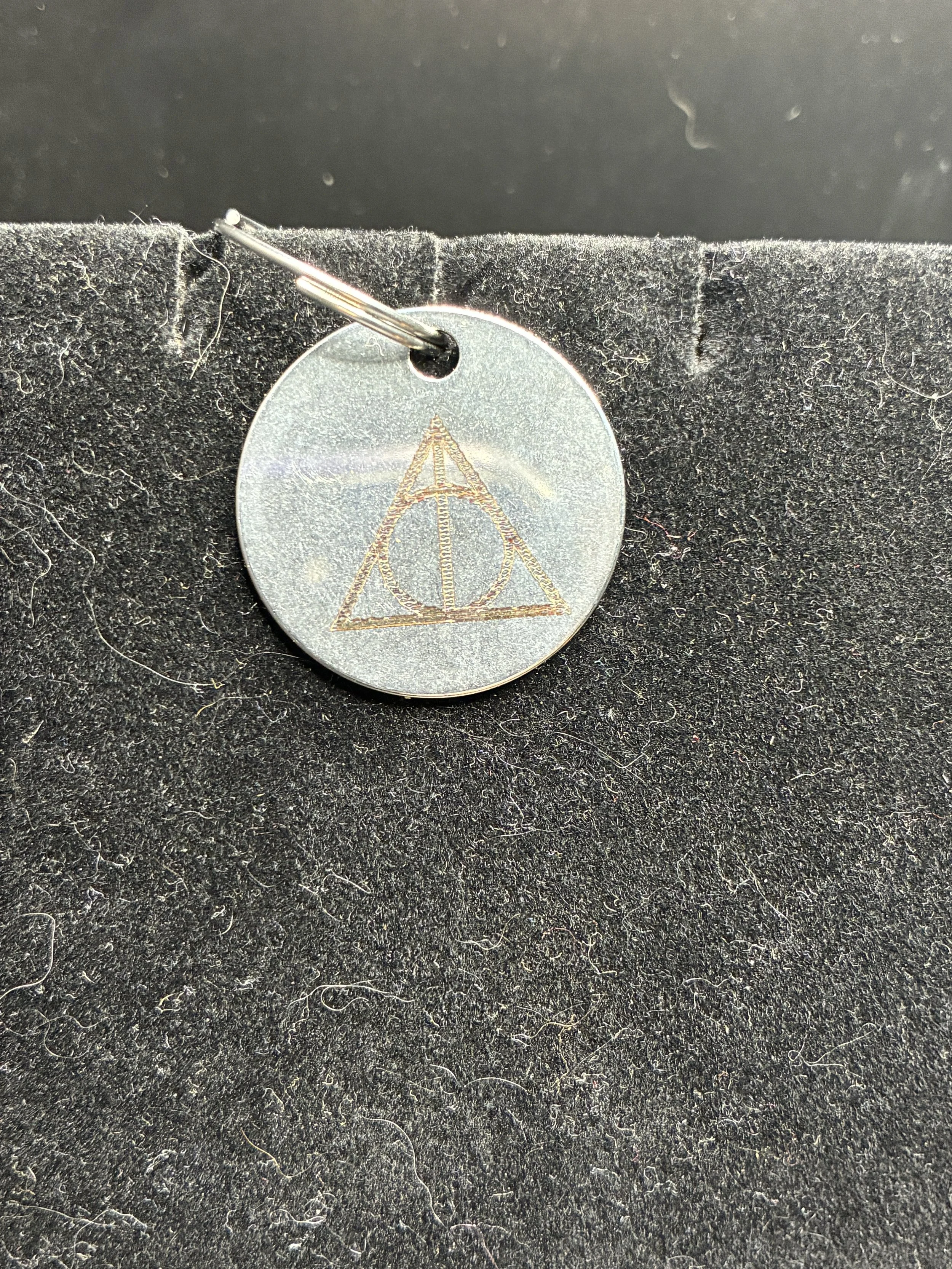 Harry Potter Themed Stainless Steel Keychain