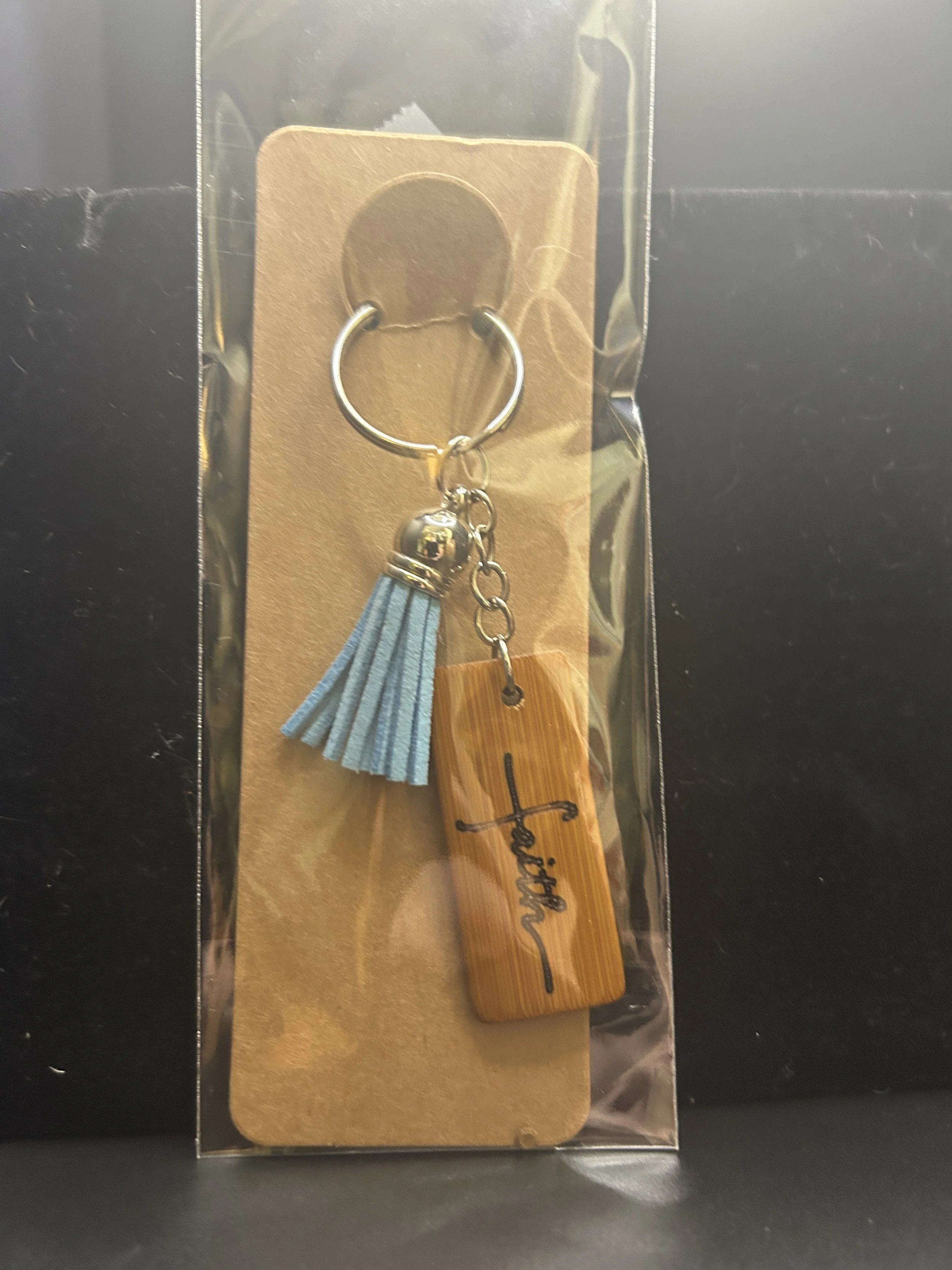 Bamboo Keychain
