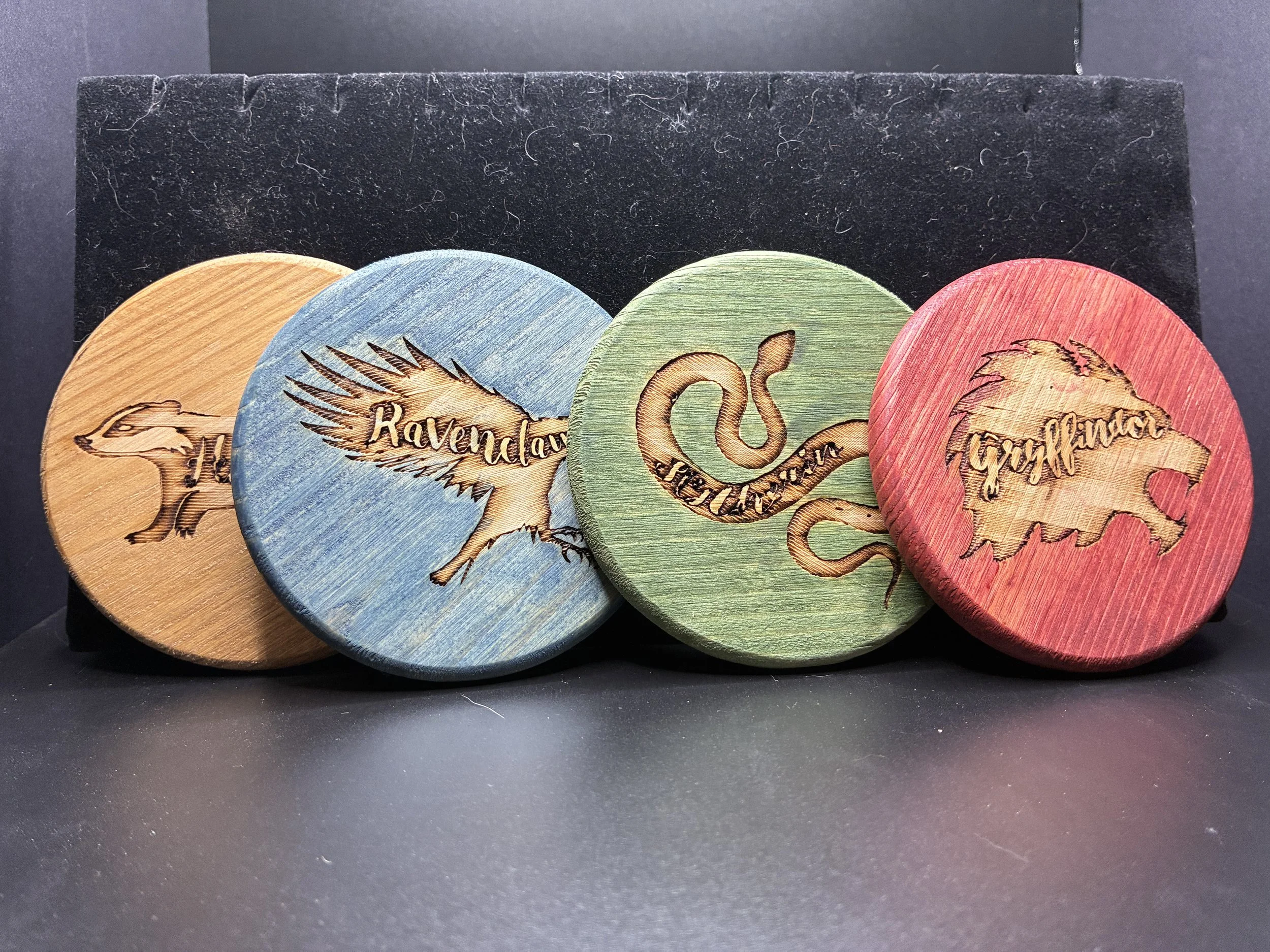 Harry Potter Themed Wood Coasters