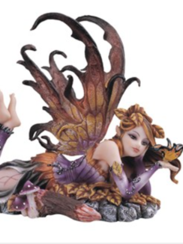 Fairy with Butterfly in Autumn