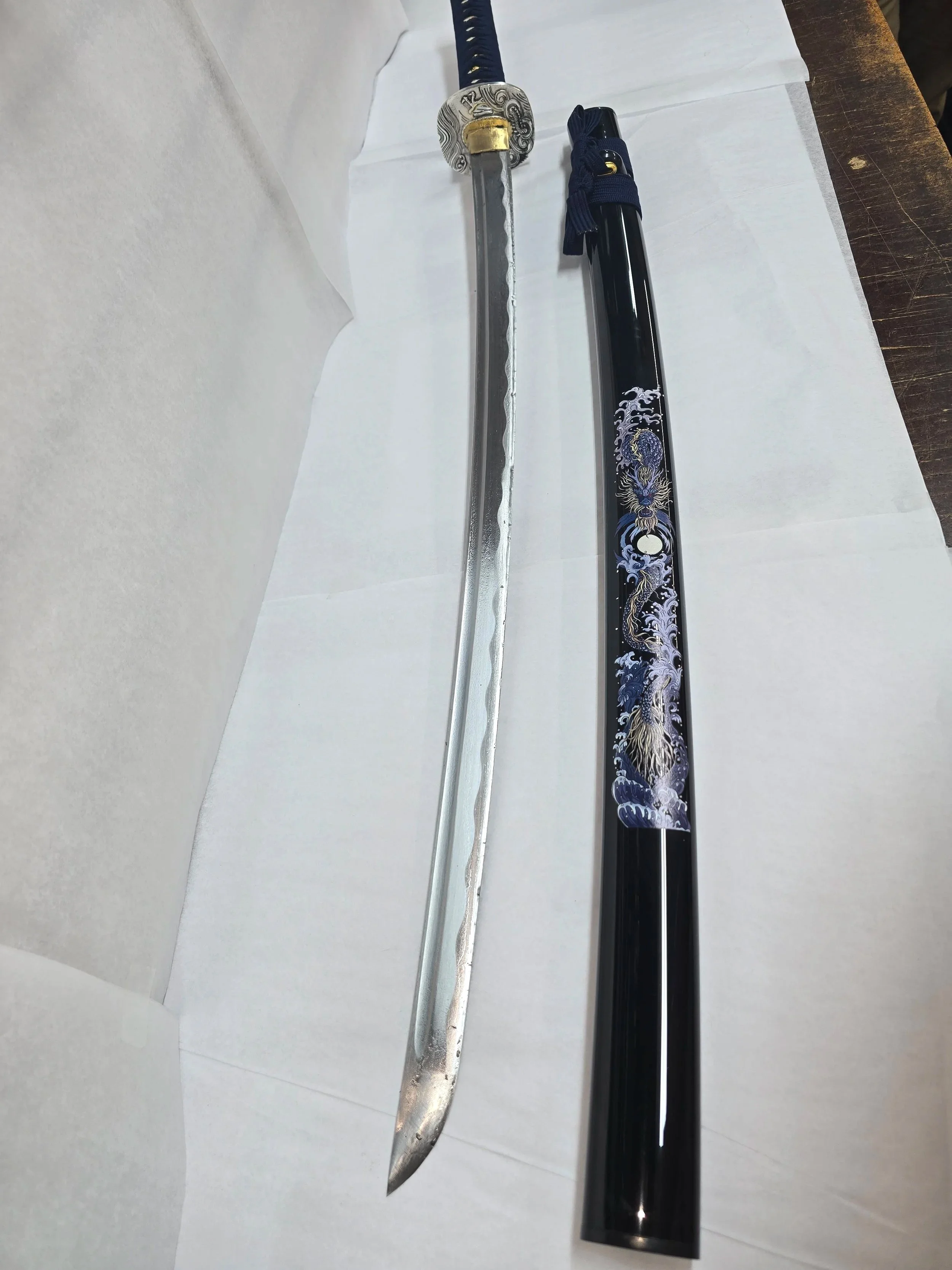 40.5" Hand Forged Samurai Sword