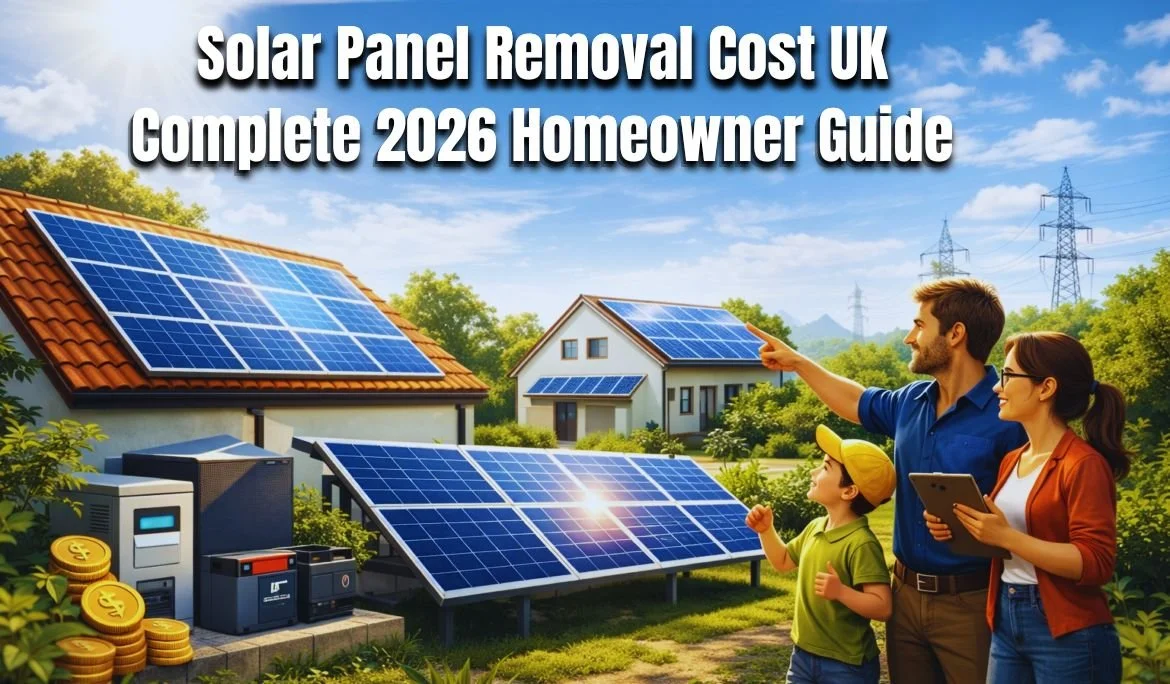 Solar Panel Removal Cost UK: Complete 2026 Homeowner Guide