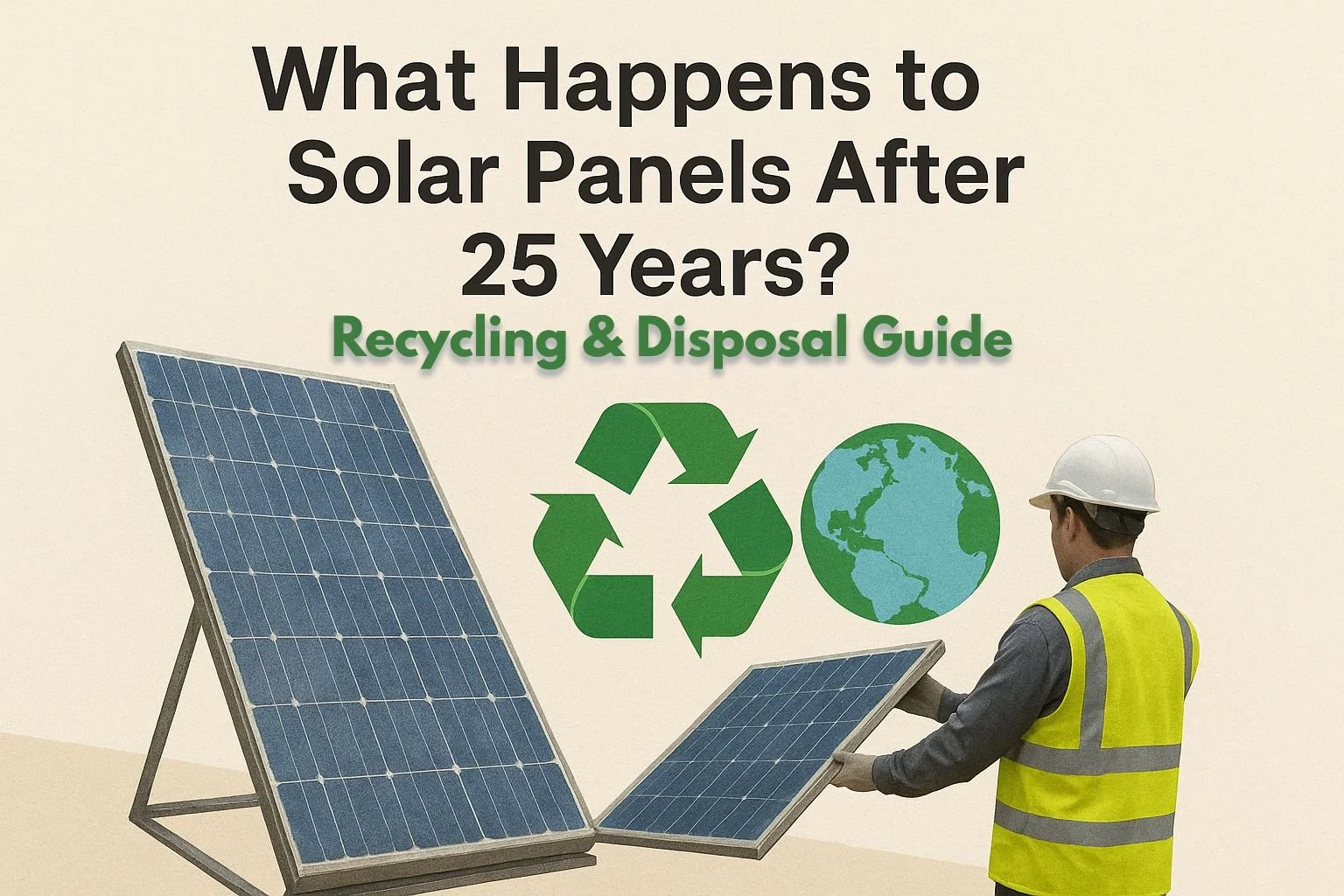 solar panels after 25 years UK