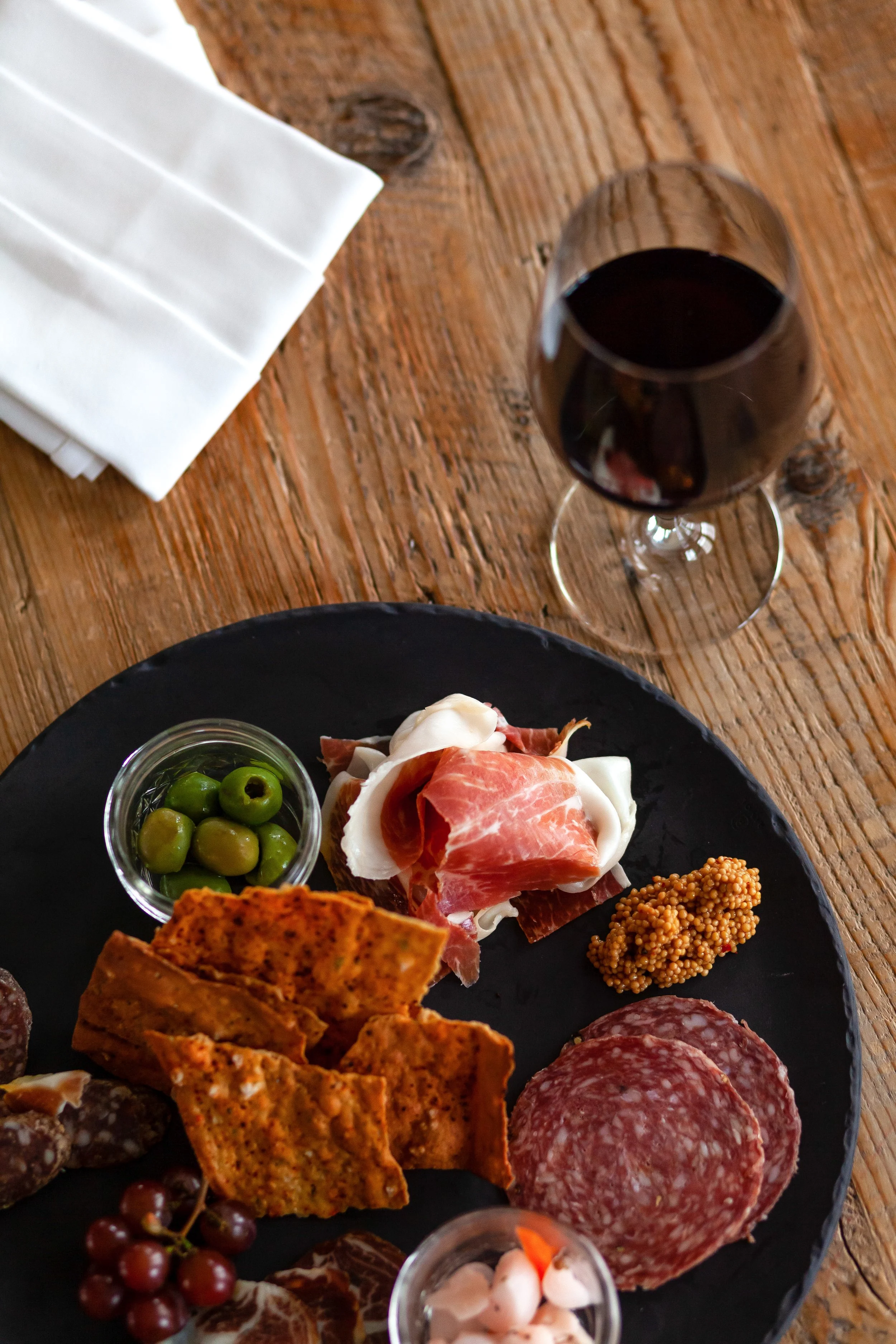 Charcuterie Appetizer, The Cavalier Hotel, Virginia Beach, VA.
