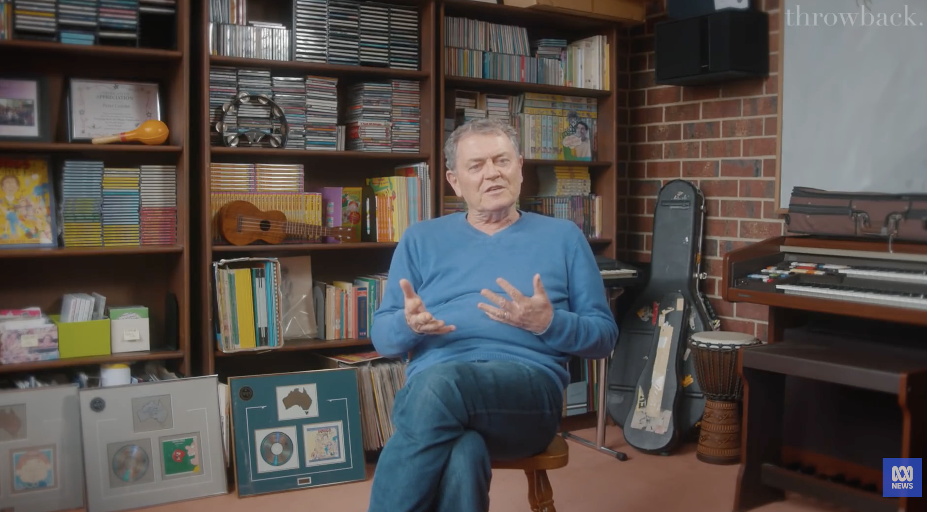 Peter Combe's first 20 songs 'were terrible' 