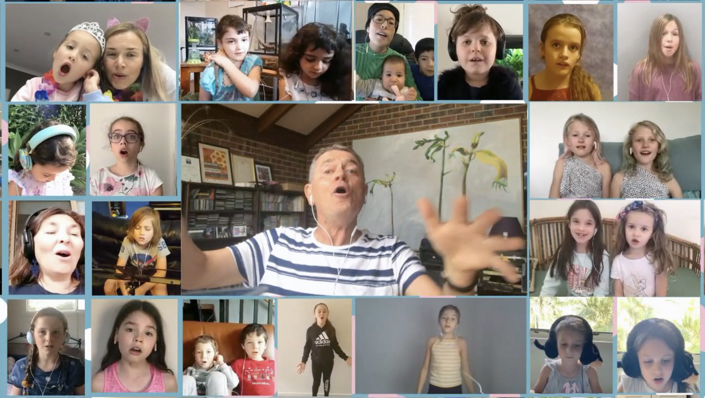 Peter Combe is still doing it for the kids