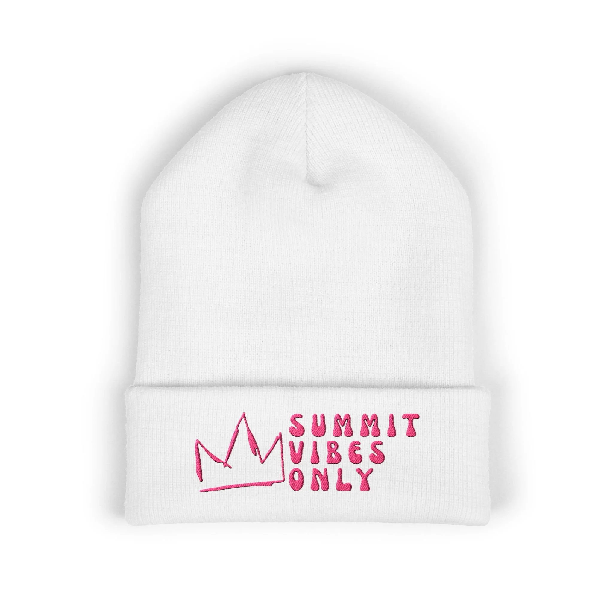 Summit Vibes Only Classic Cuffed Beanie