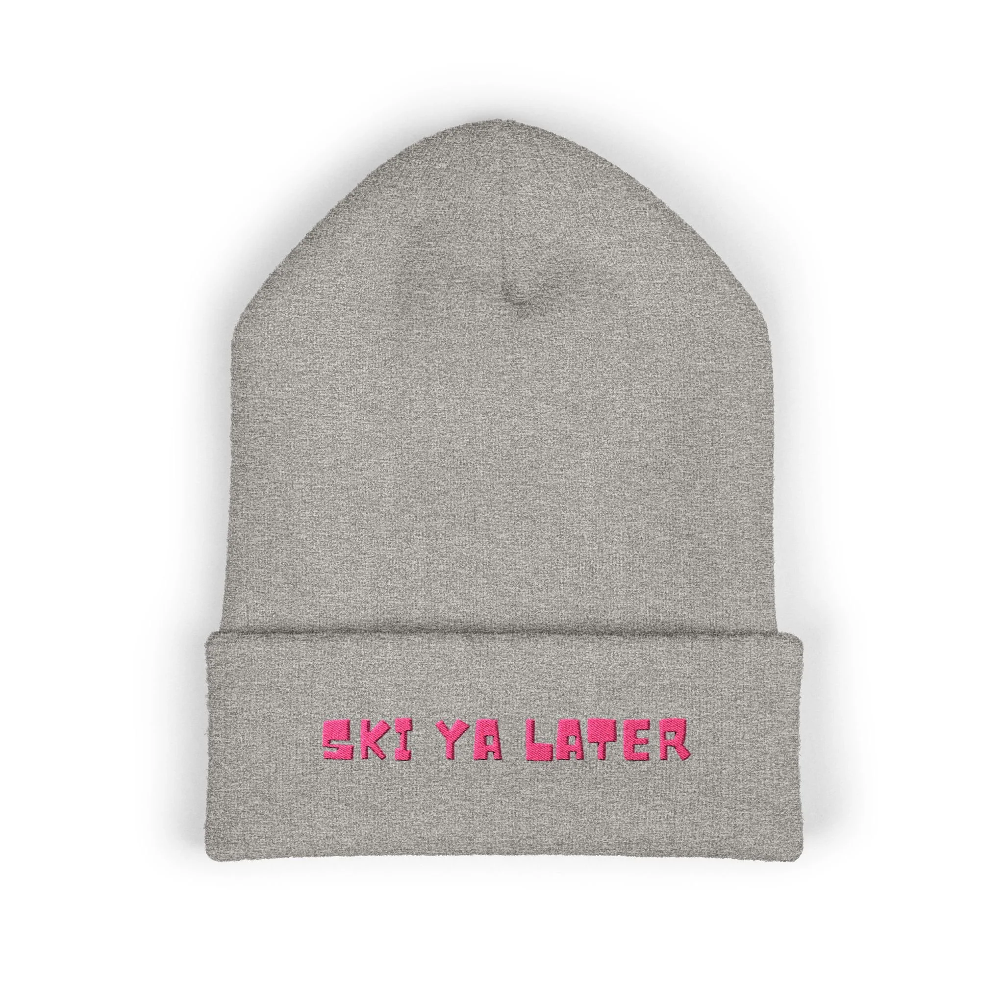Ski Ya Later Classic Cuffed Beanie