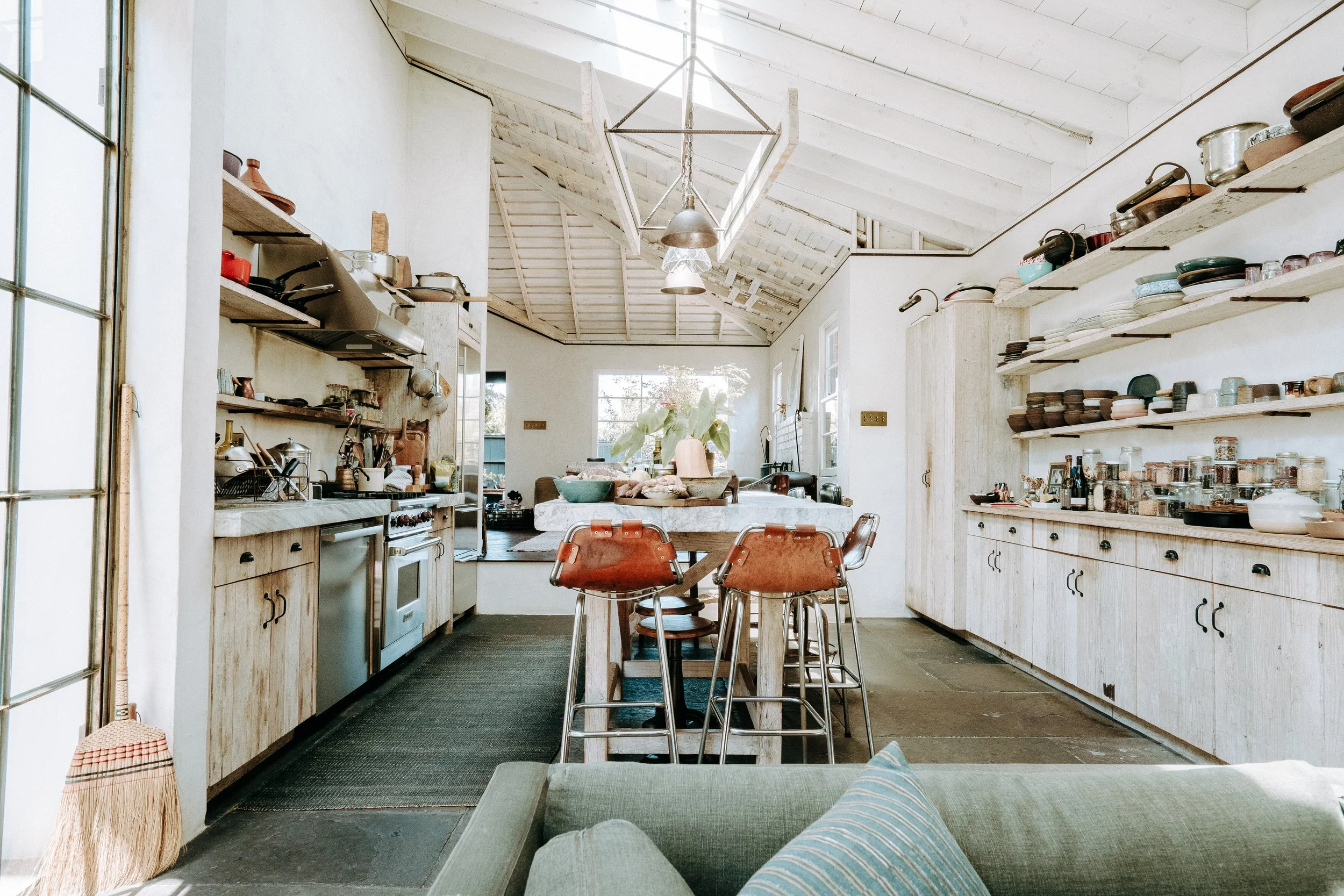 Interior construction renovation and carpentry in bunglaow Venice, CA