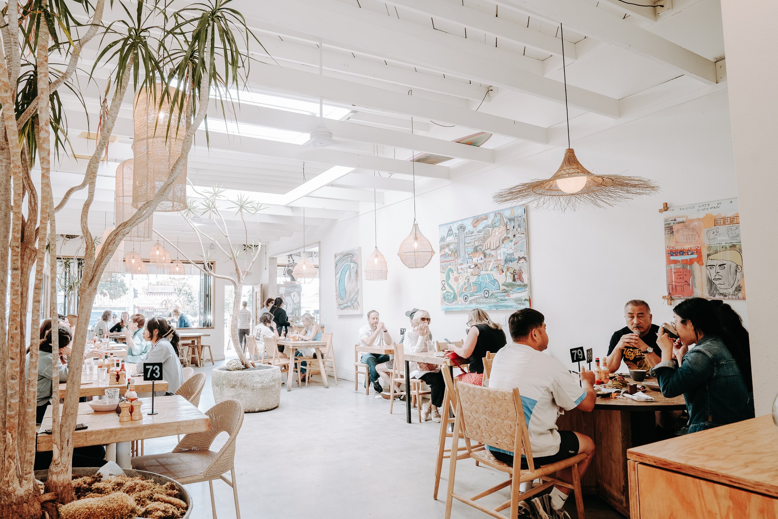 Interior exterior construction renovation Bluey's Mar Vista Los Angeles