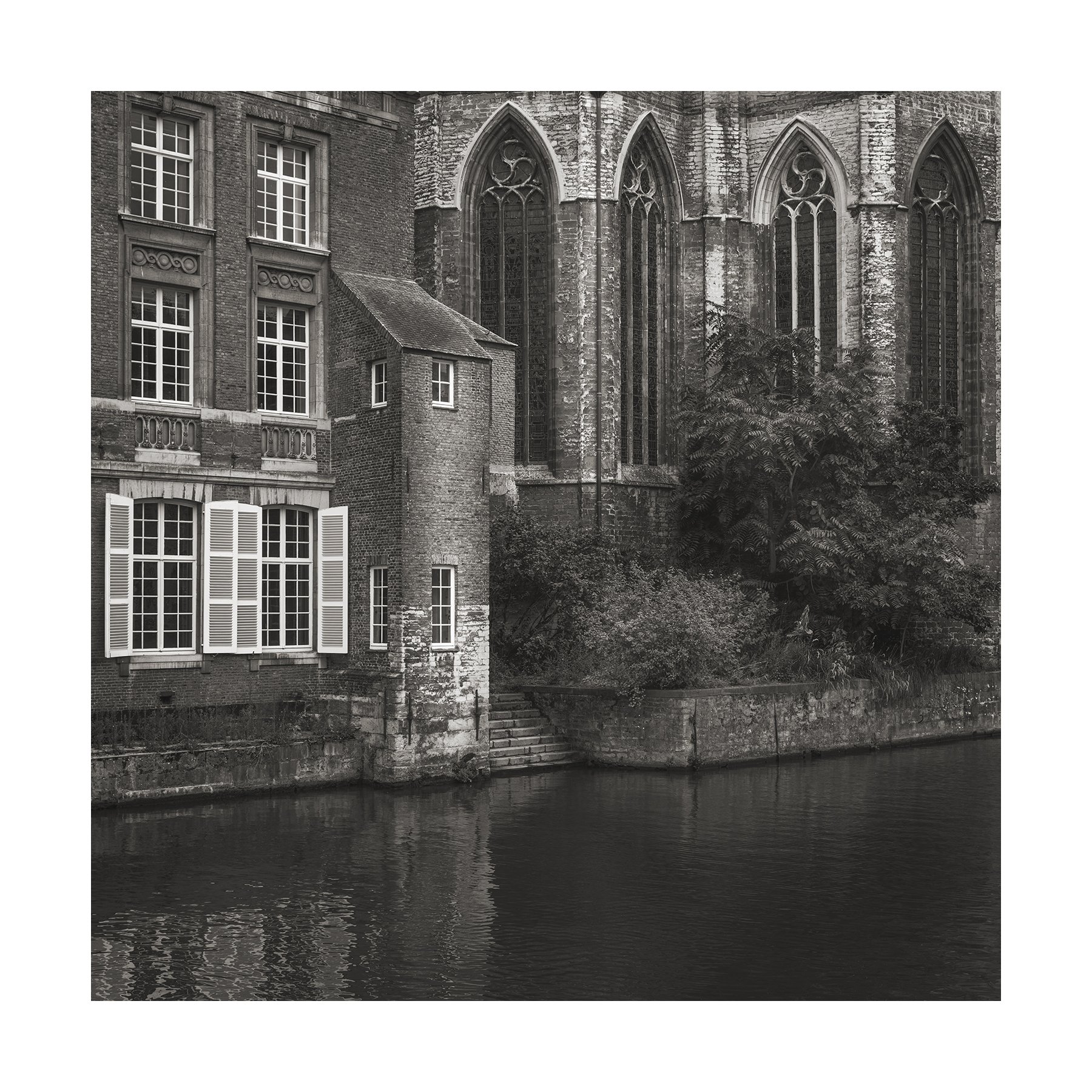 Ghent back of Church