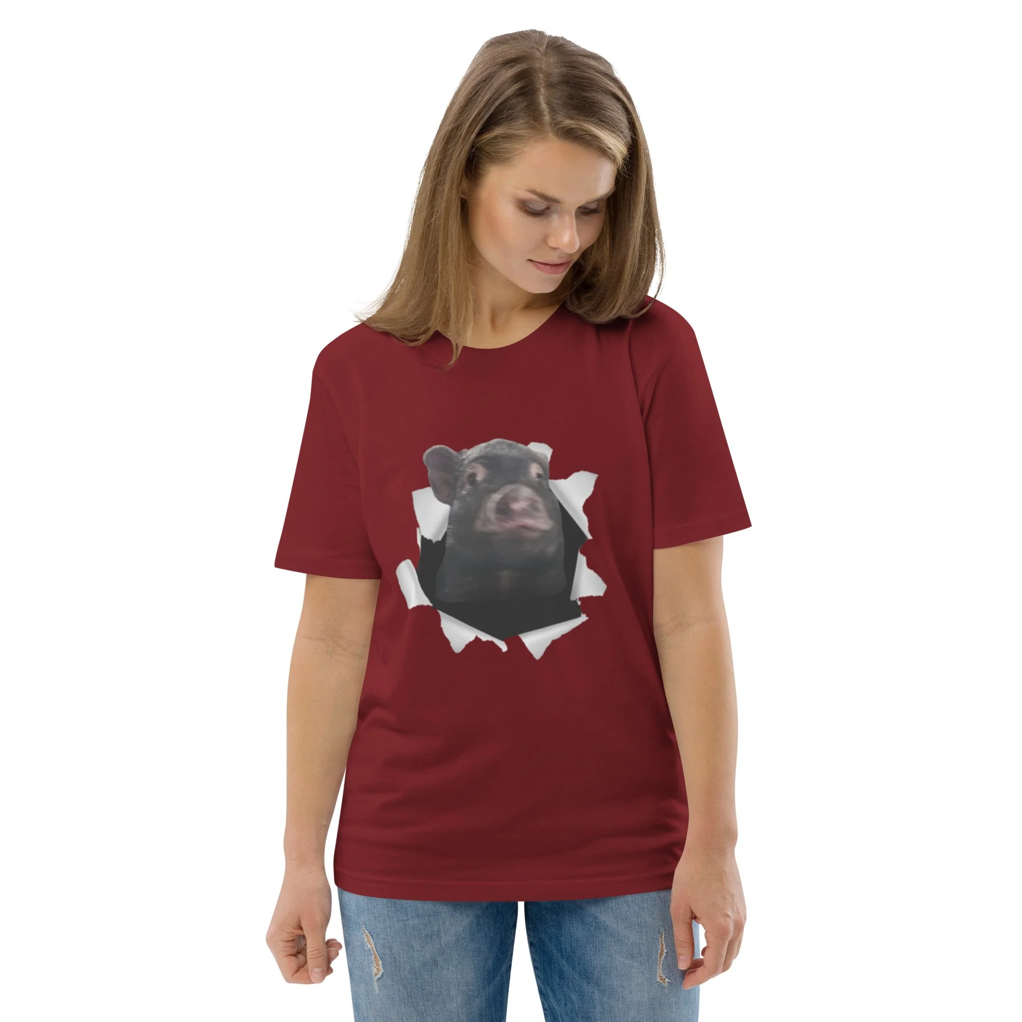 unisex-organic-cotton-t-shirt-burgundy-front-2-682d1c6e15c13.jpg