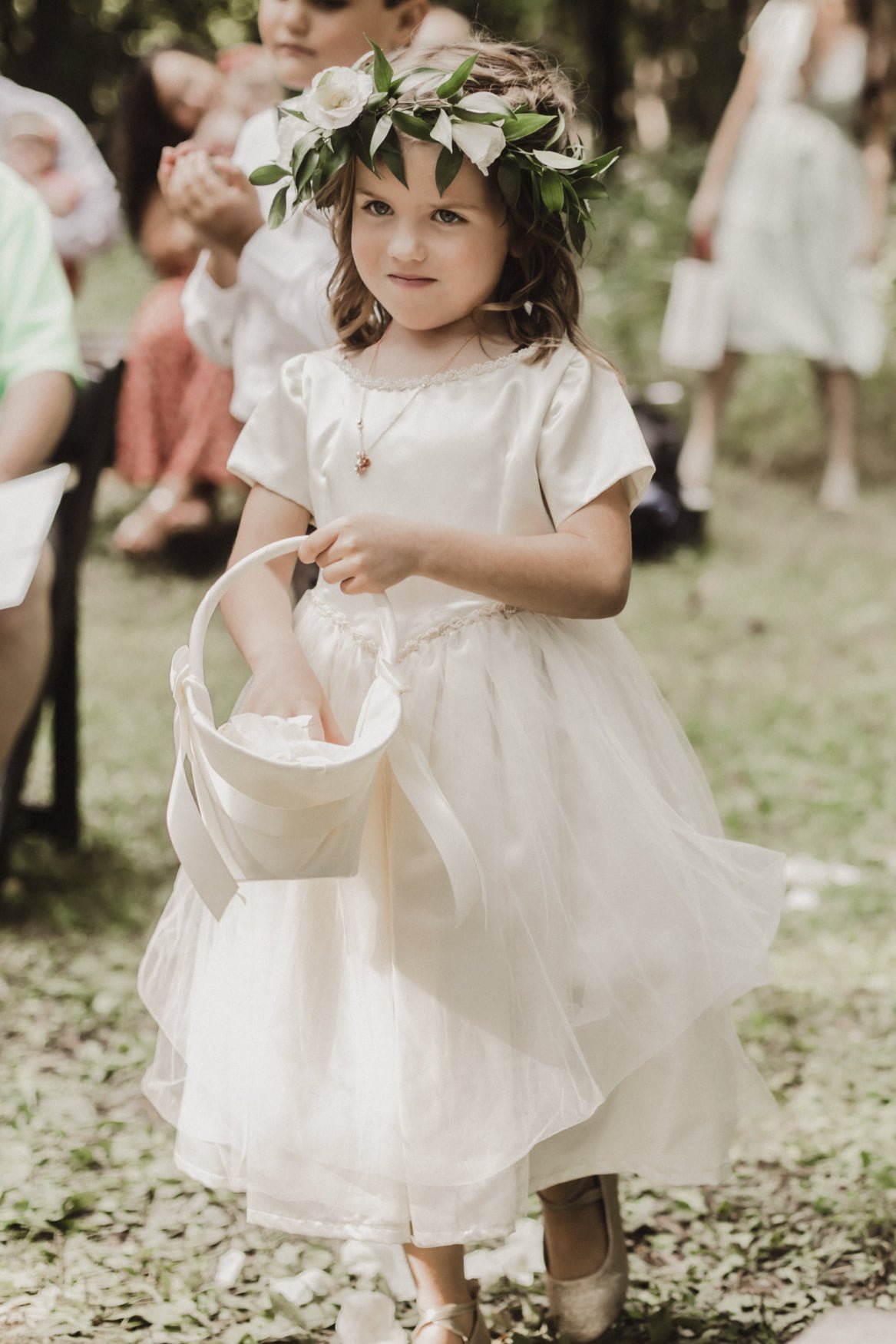 Flower Girl Crown