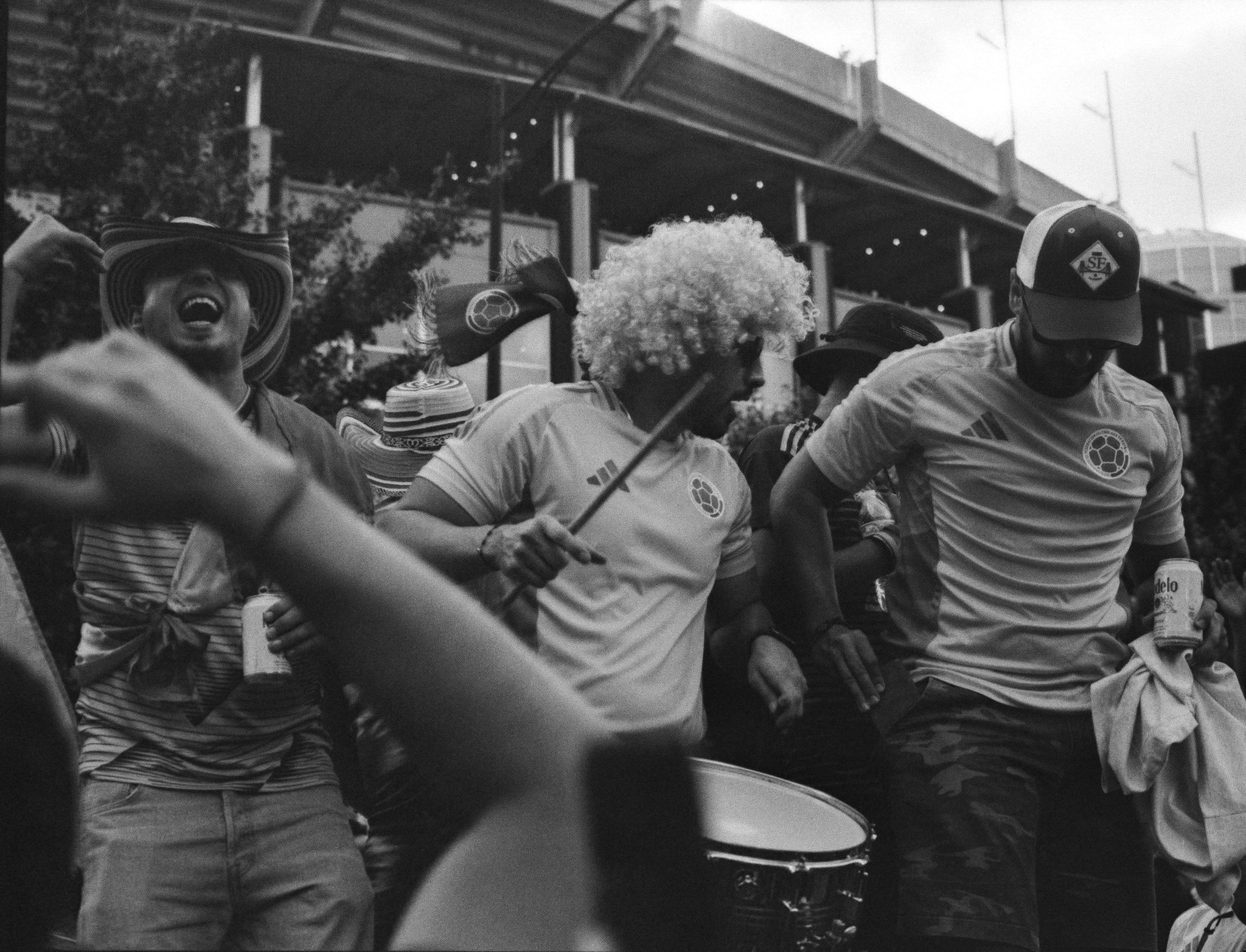 Colombia Vs. Uruguay. CLT, NC '24. (Kodak Tri-X 400.) 