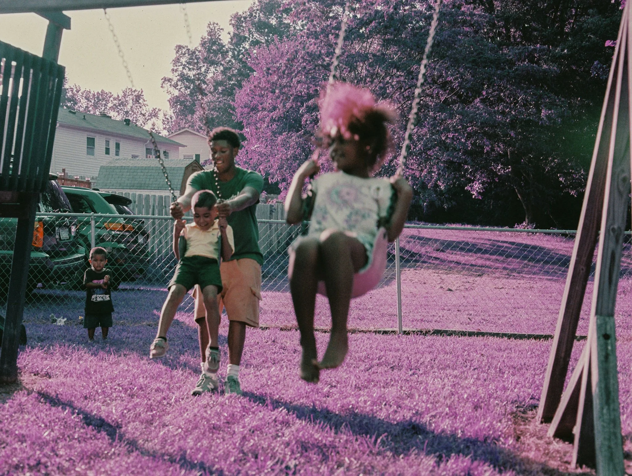 Untitled. Winston- Salem, NC '24. (Lomochrome Purple.)