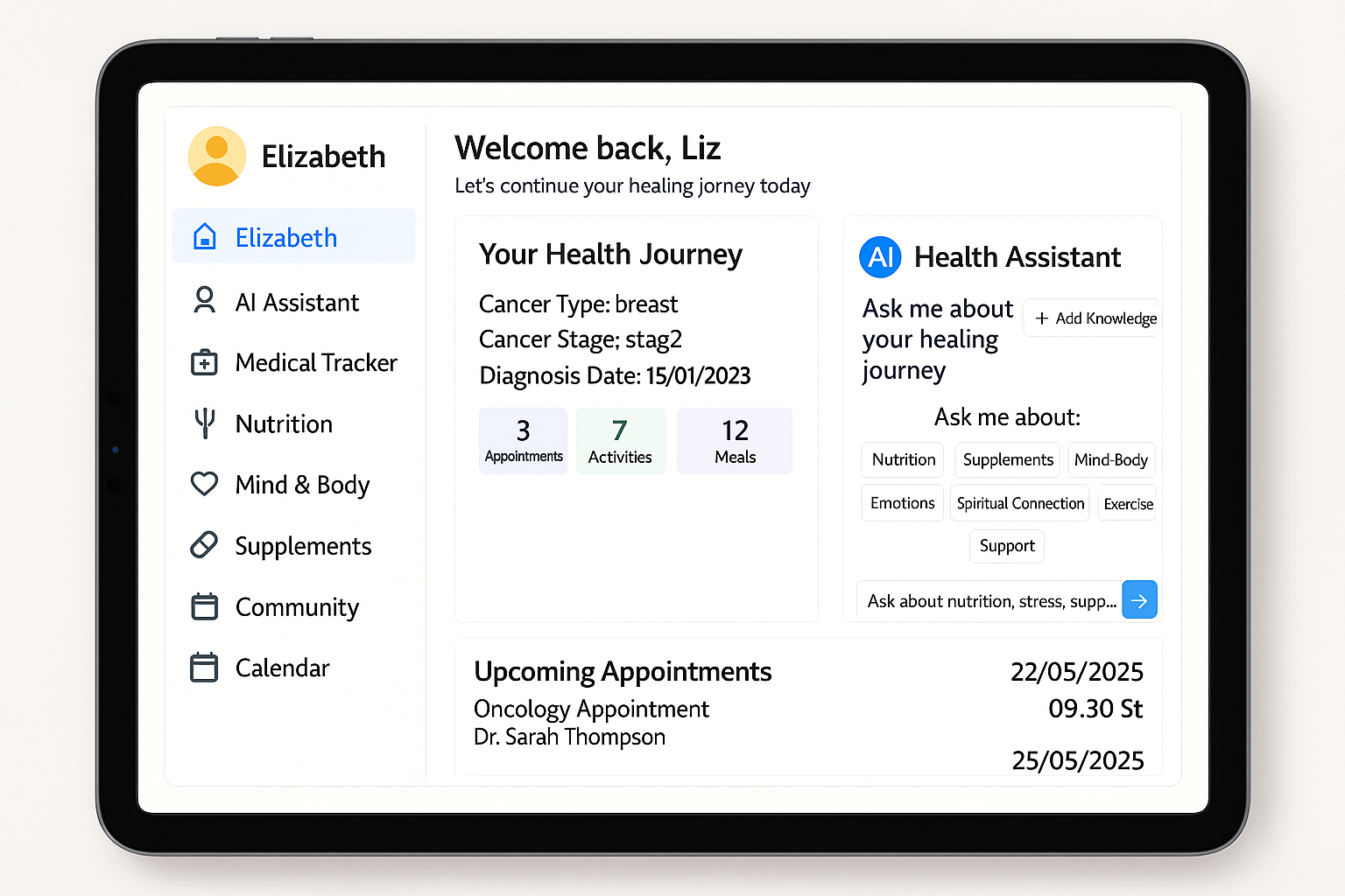 20250519_1746_iPad Health Dashboard_remix_01jvkr1mcdf4zathda3ztab6qx.png