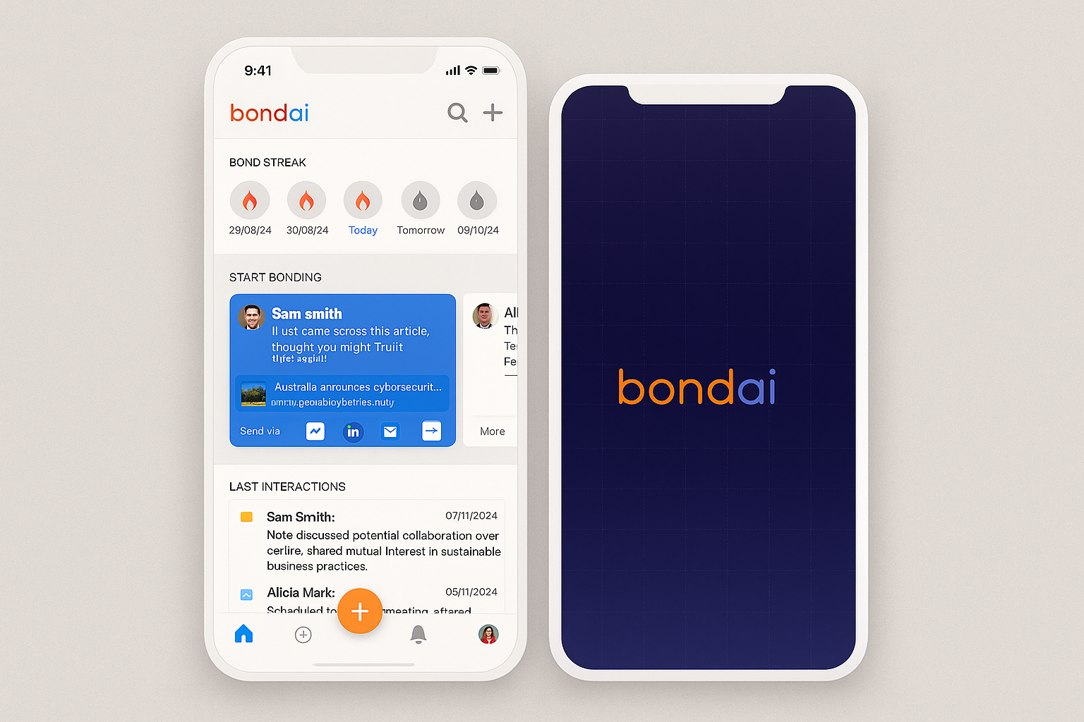 20250519_1637_Bondai App Interface_remix_01jvkm3kw1ezzv3sysss6n6wc8.png